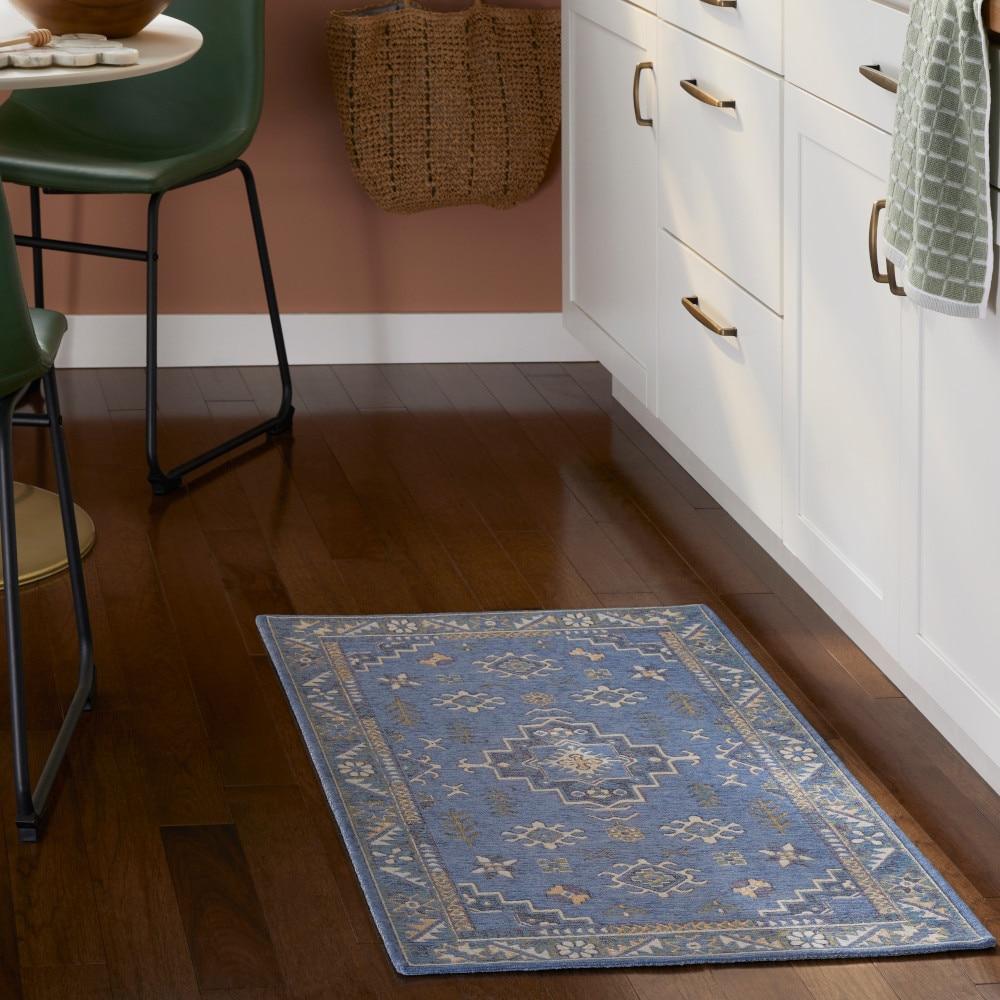 Town & Country Living TOWN & COUNTRY LUXE Livie Everwash Non-Slip Backing Kitchen Mat