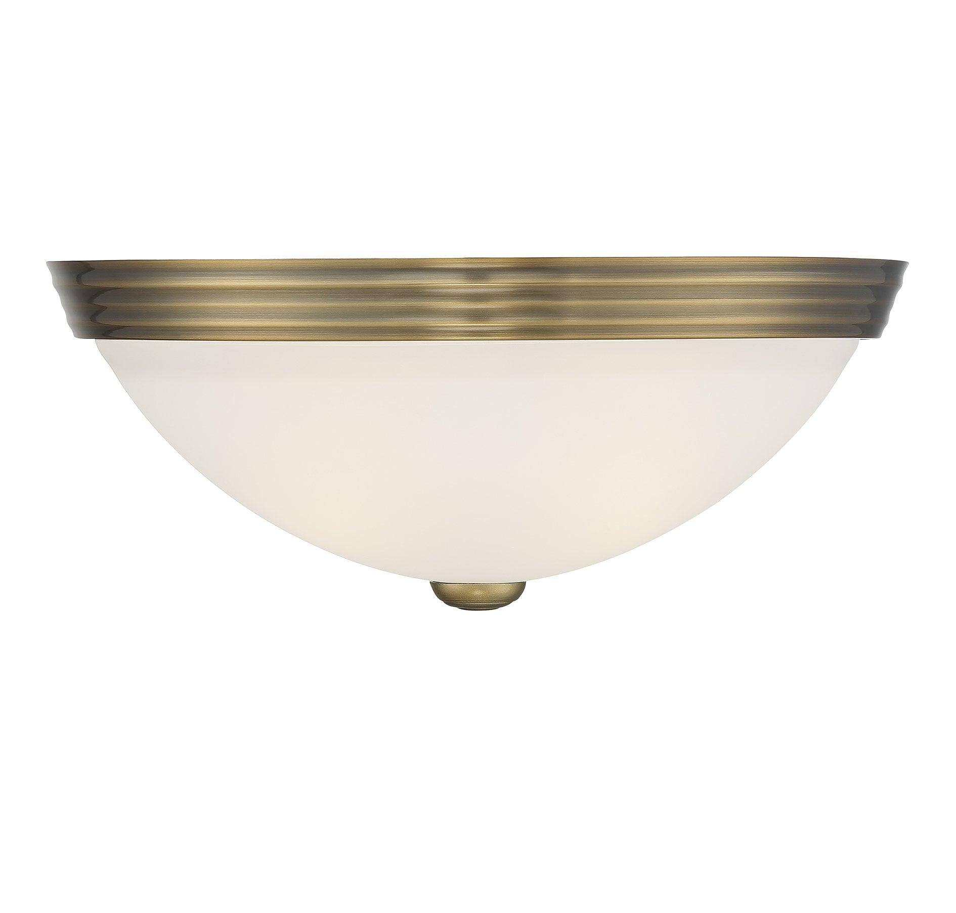 Savoy House NULL 2 - Light Flush Mount in  Warm Brass