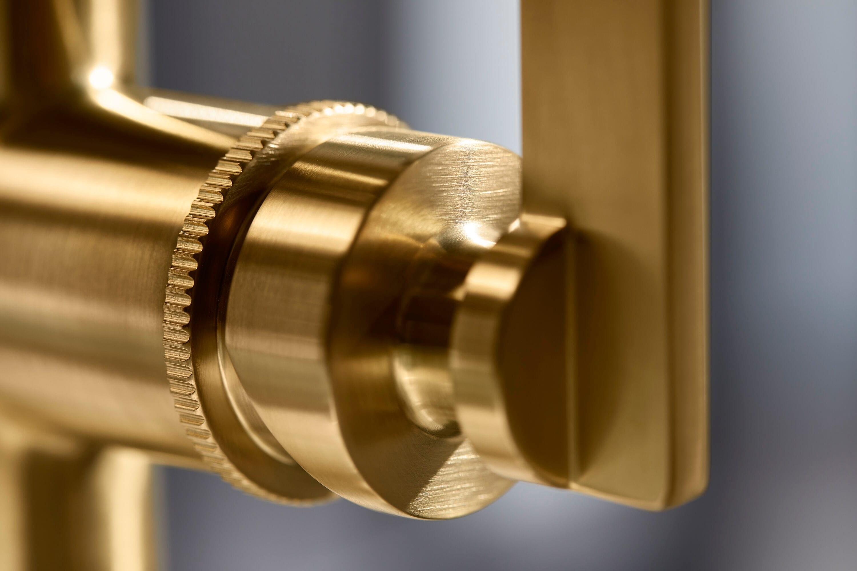 Castia by Studio McGee Floor-Mount Bath Filler Trim with Handshower