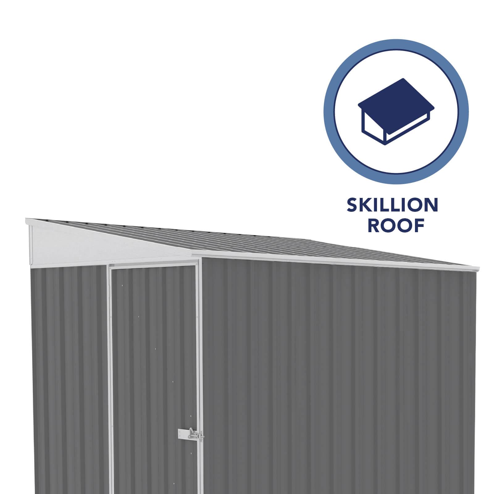 Absco Absco Durango Galvanized Steel Storage Shed