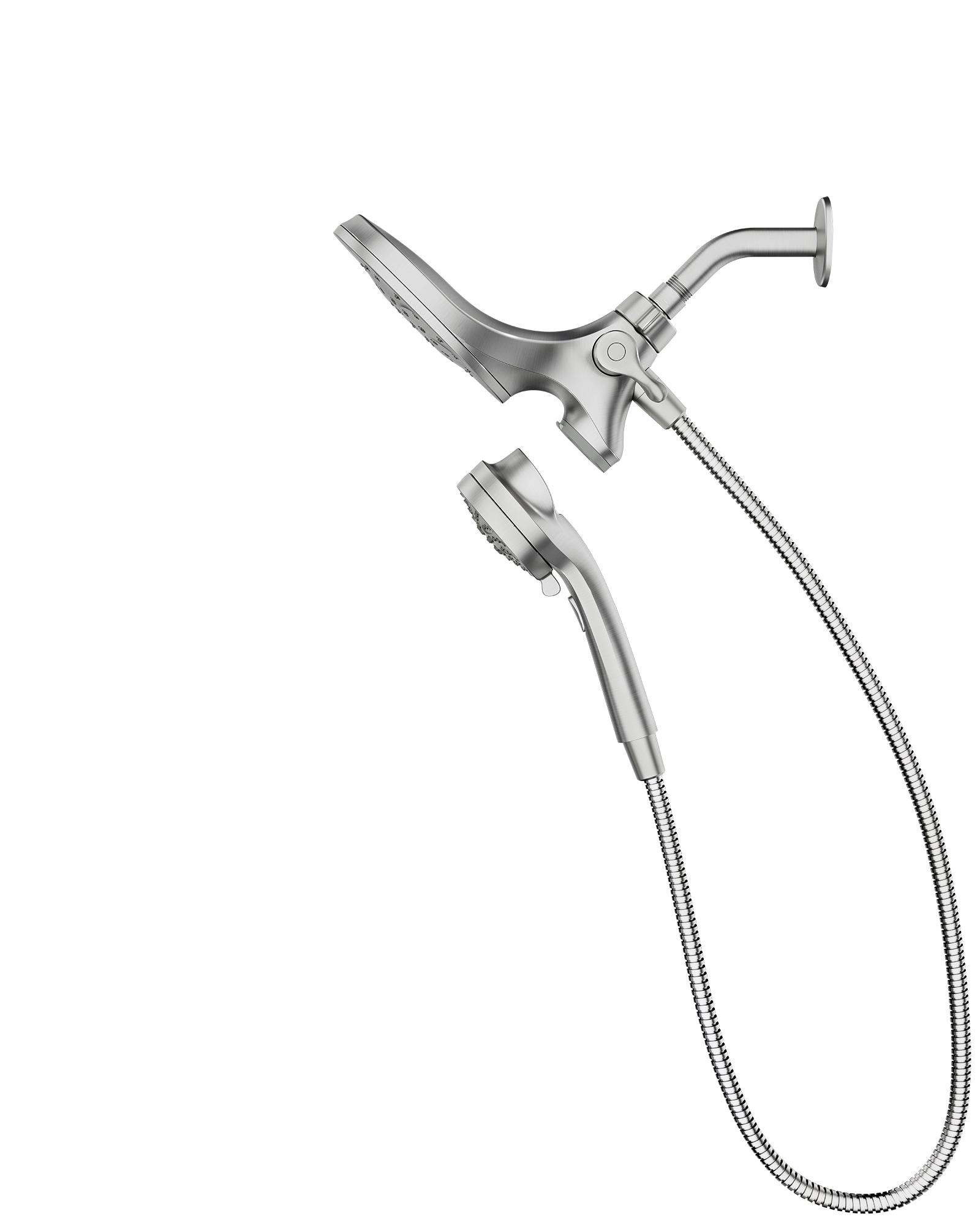 Moen Magnetix 82137SRN Graeden Spot Resist Brushed Nickel 1-Handle Bathtub and Shower Faucet with Valve