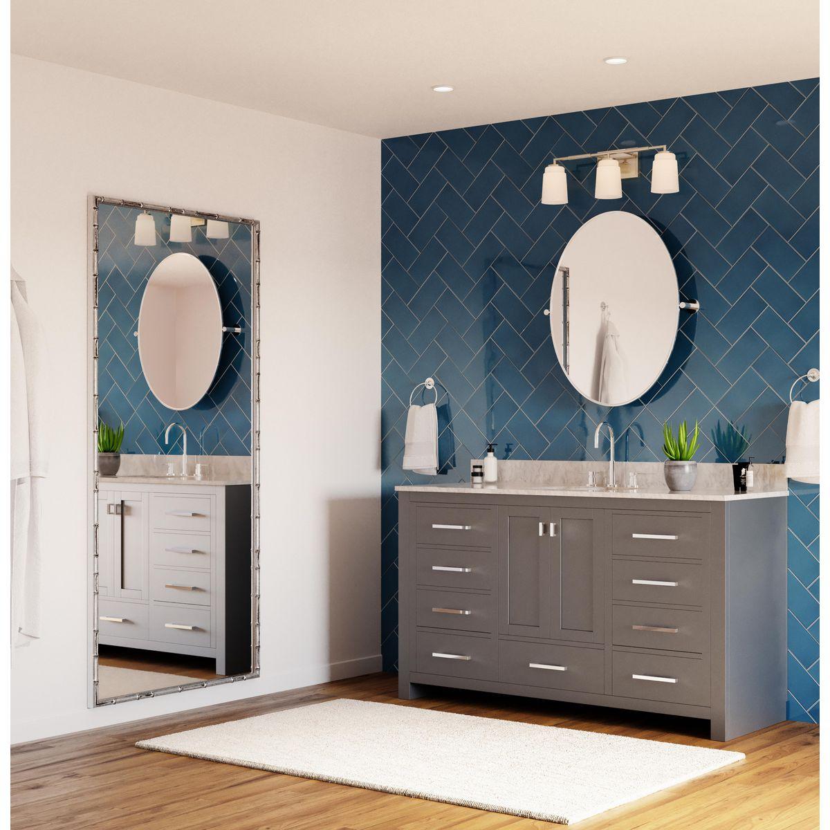 Progress Lighting Spenser 3 - Light Vanity in  Brushed Nickel