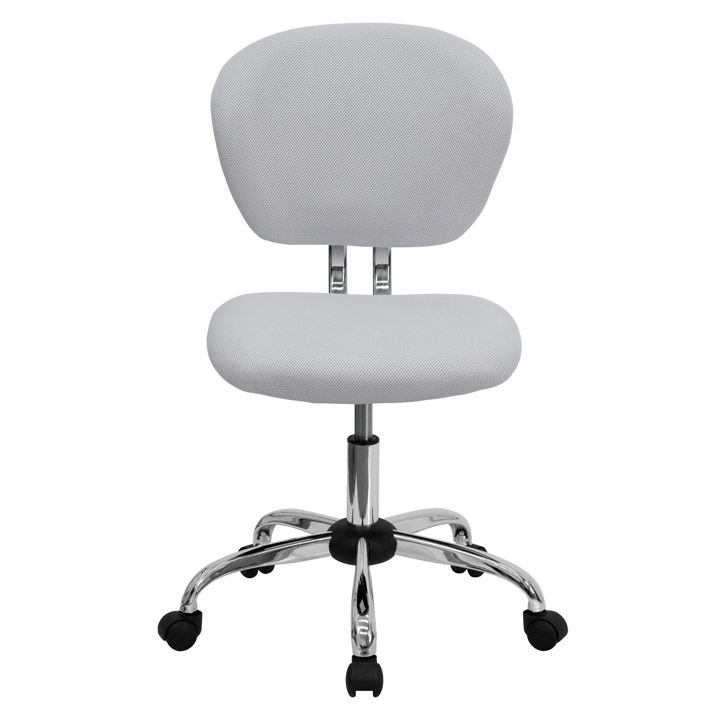 Flash Furniture Beverly Mid-Back Swivel Mesh Office Chair with Padded Seat by Flash Furniture | Wayfair