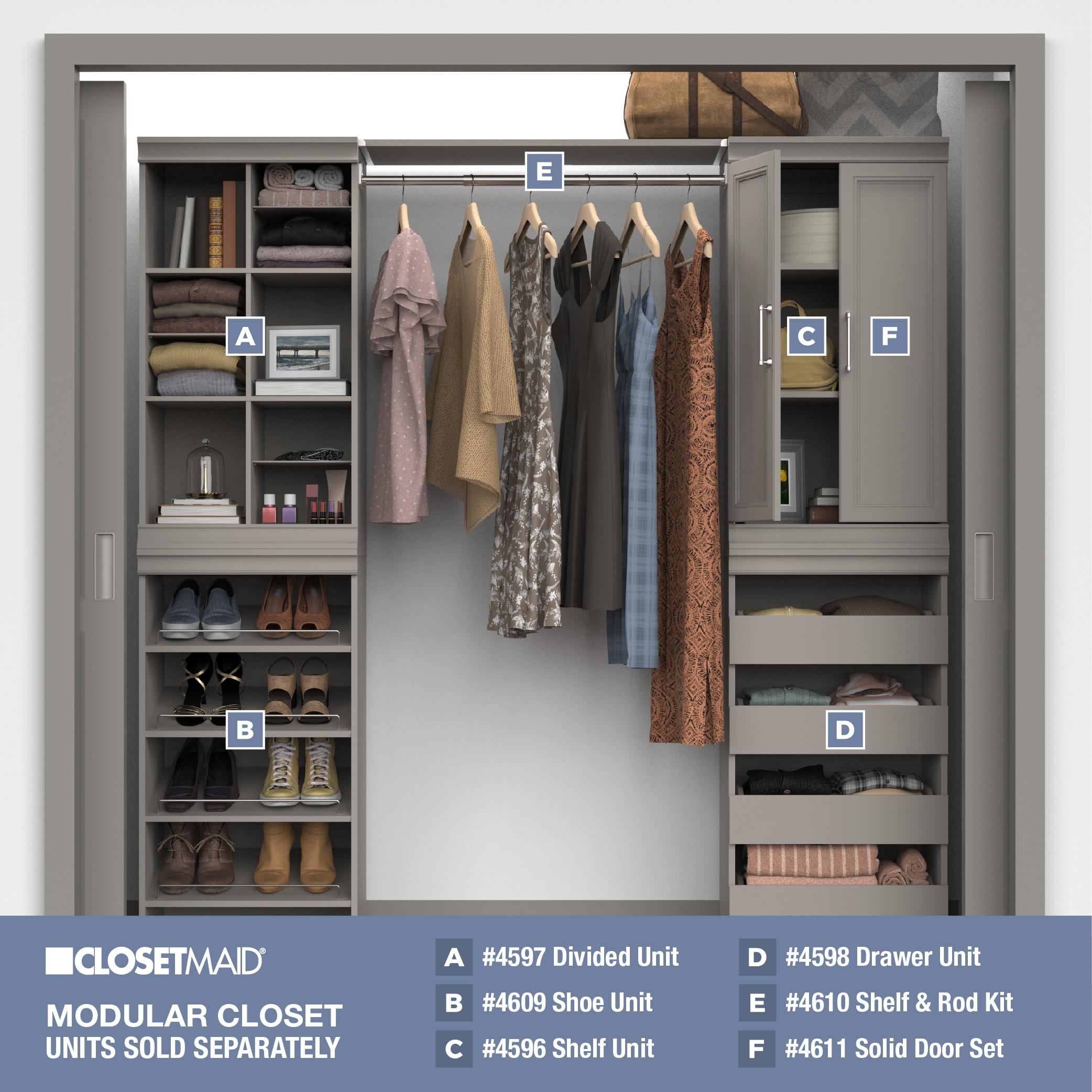 ClosetMaid Modular Storage 4-Drawer Unit - ClosetMaid