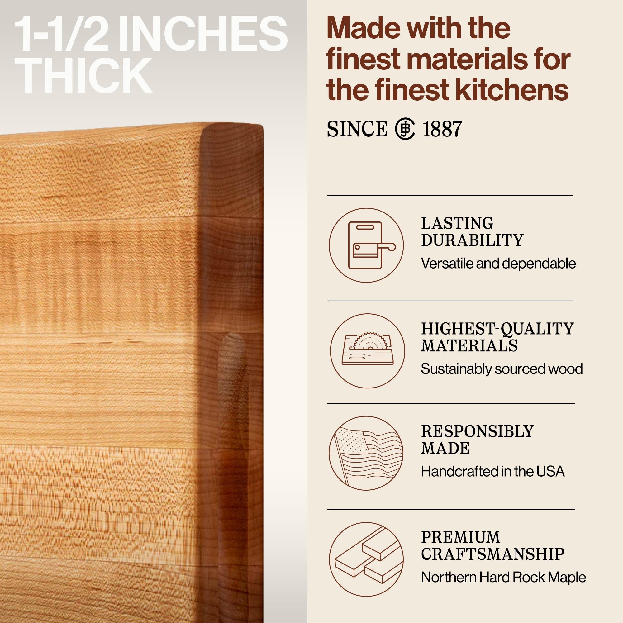 John Boos 18"x12" Maple Cutting Board