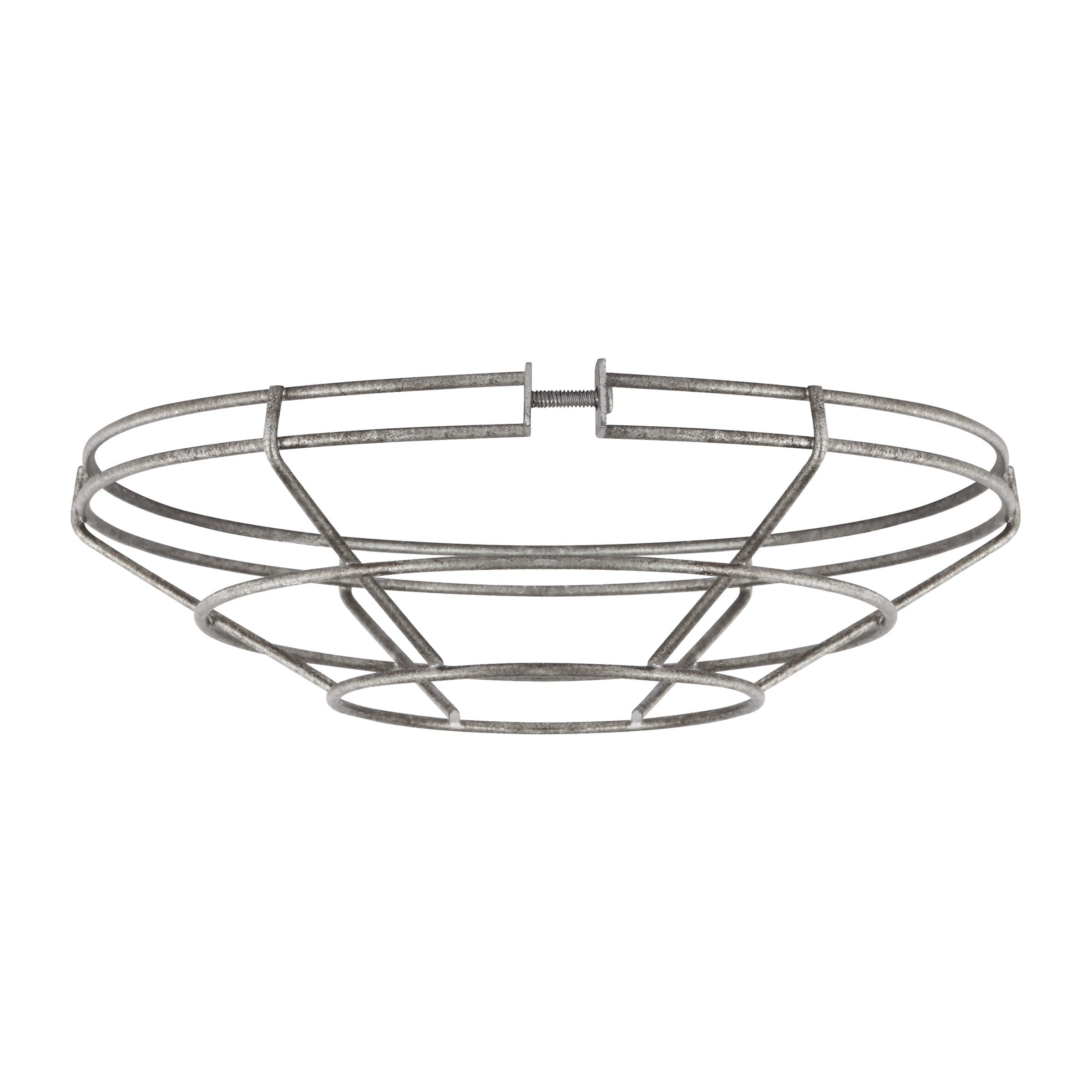 Generation Lighting Barn Light Cage for Outdoor Light Fixture Weathered Pewter 95374-57, Stainless Steel Hanging Light Cage for Rustic Home Decor, Metal Lamp Guard Cage for Outdoor Wall Light Fixture