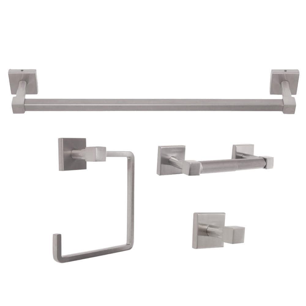 Karsen 4-Piece Bathroom Hardware Accessory Kit