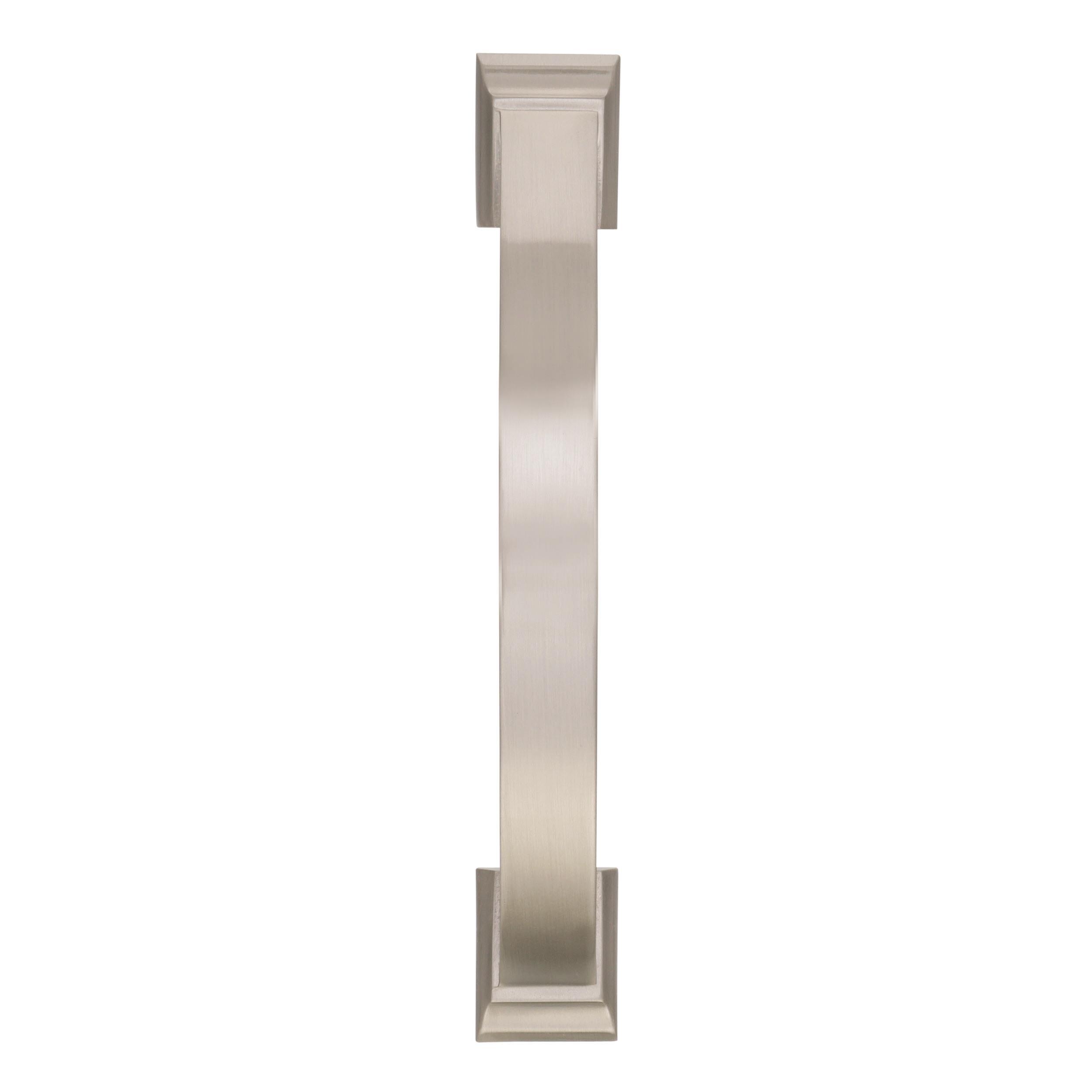 Amerock Candler 3-3/4 inch (96mm) Center-to-Center Satin Nickel Cabinet Pull - 10 Pack