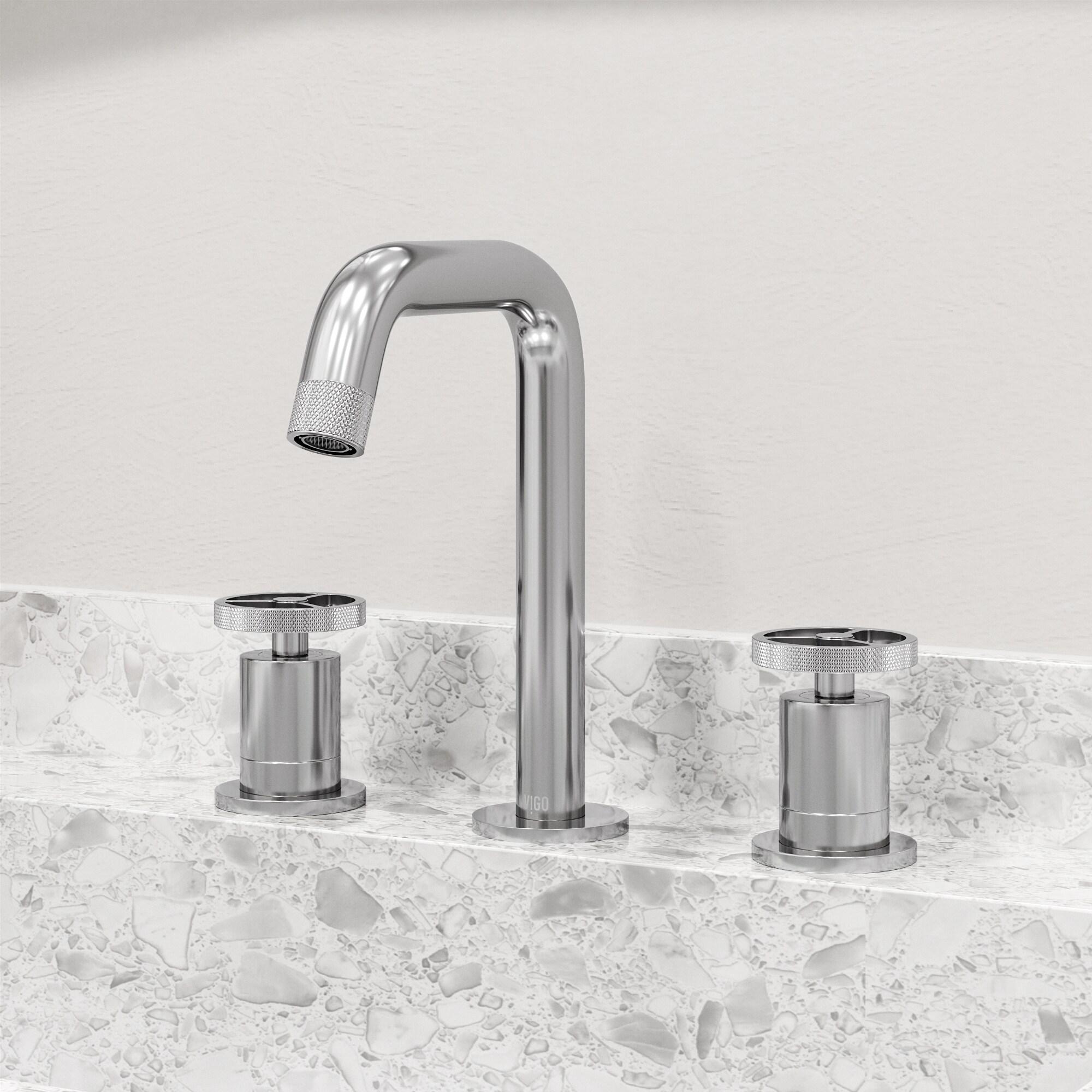 Cass 8" H Two Handle Widespread Bathroom Faucet