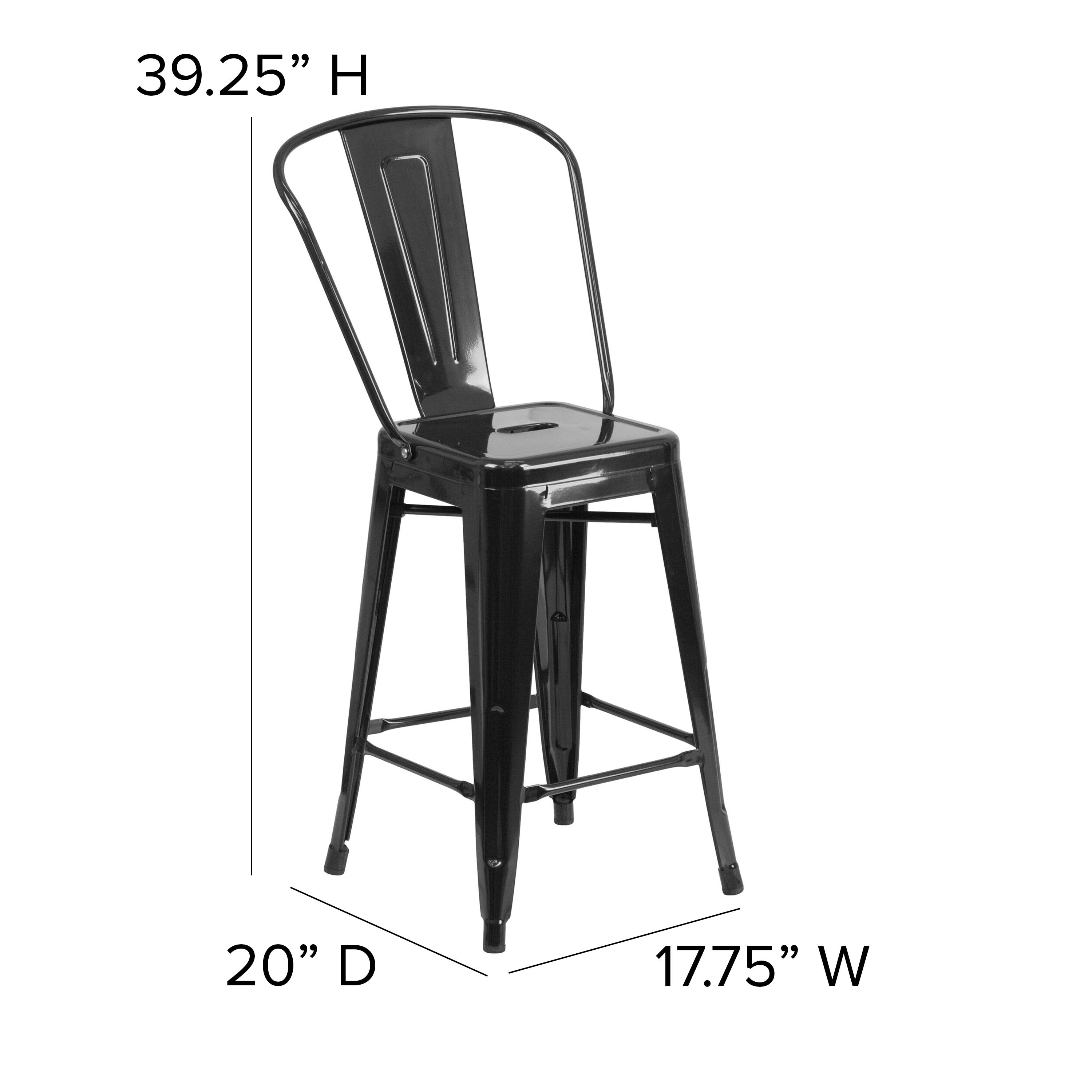 Metal Outdoor Stool