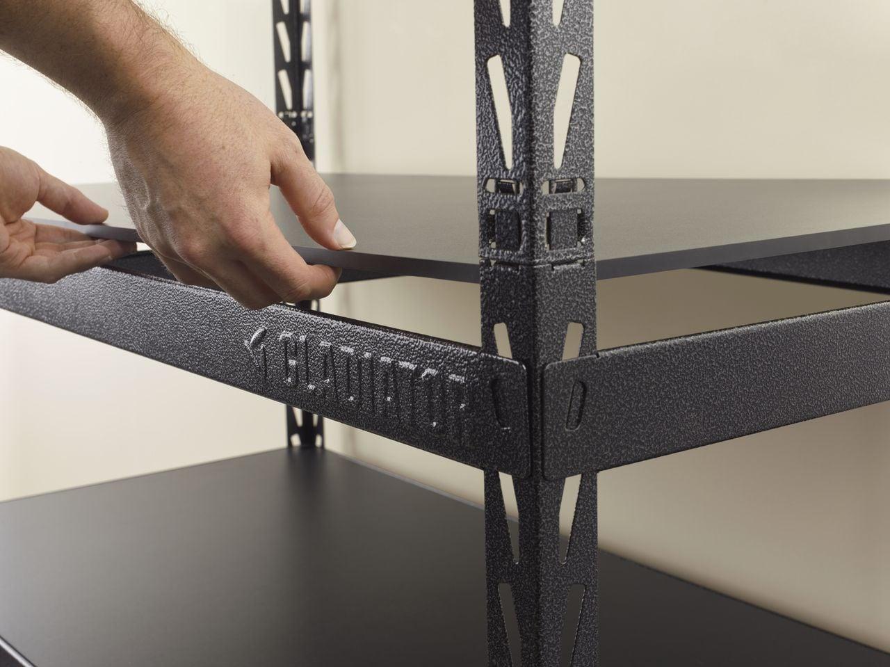 48" Wide EZ Connect Rack With Five Deep Shelves