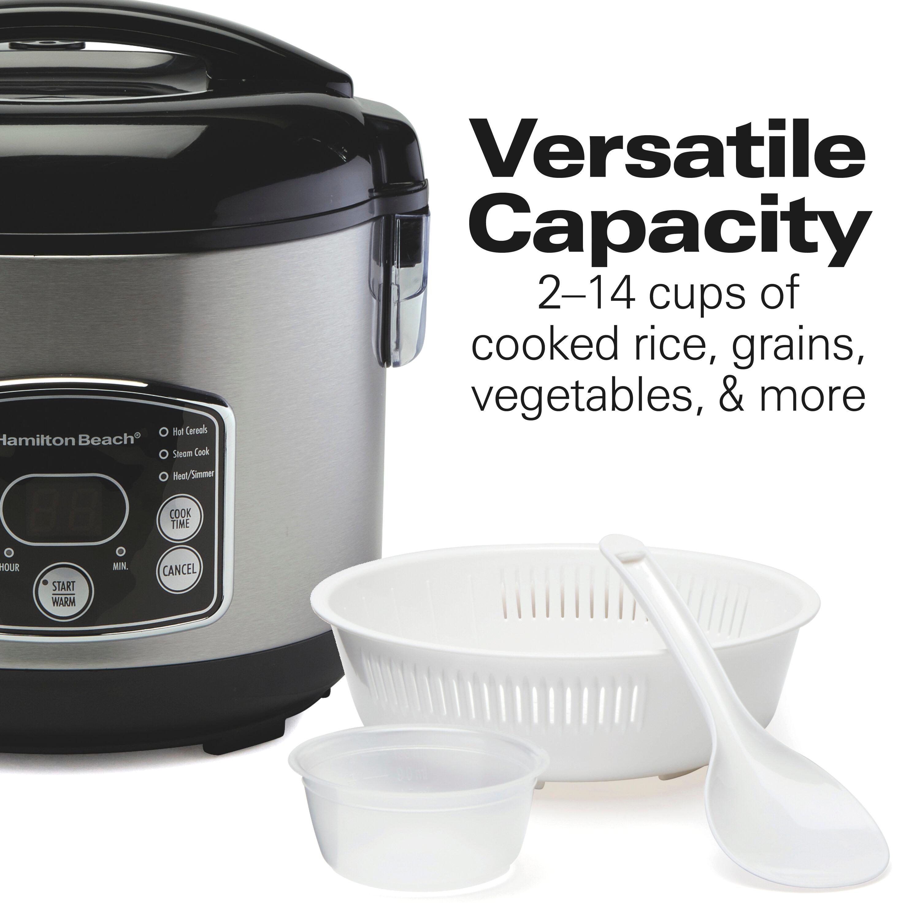 Hamilton Beach Hamilton Beach® Rice/Hot Cereal Cooker 2-14 Cups