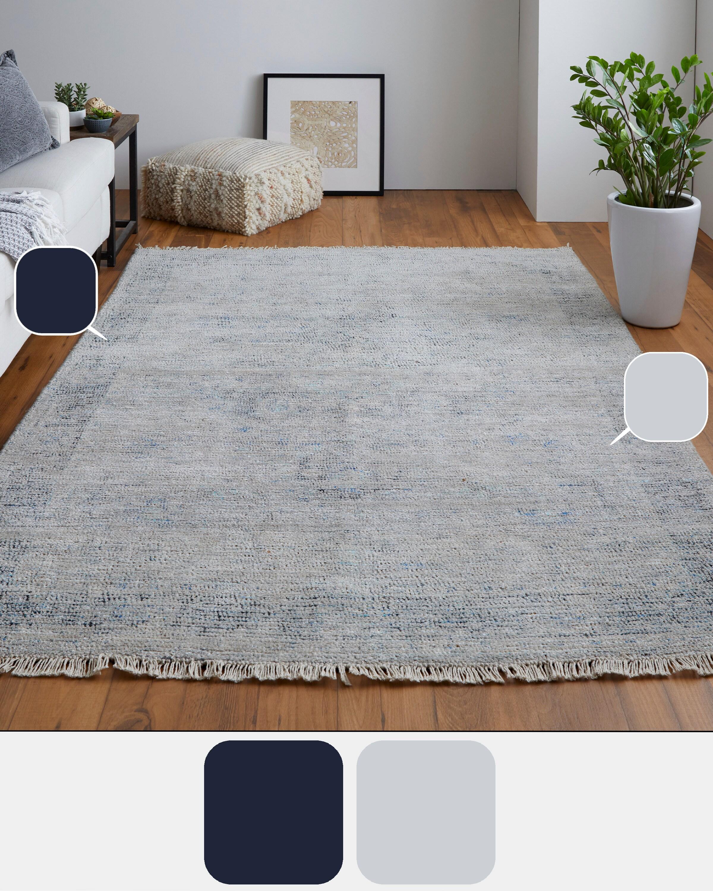 Ismenia Handwoven Rug - Slate / 9' x 12'