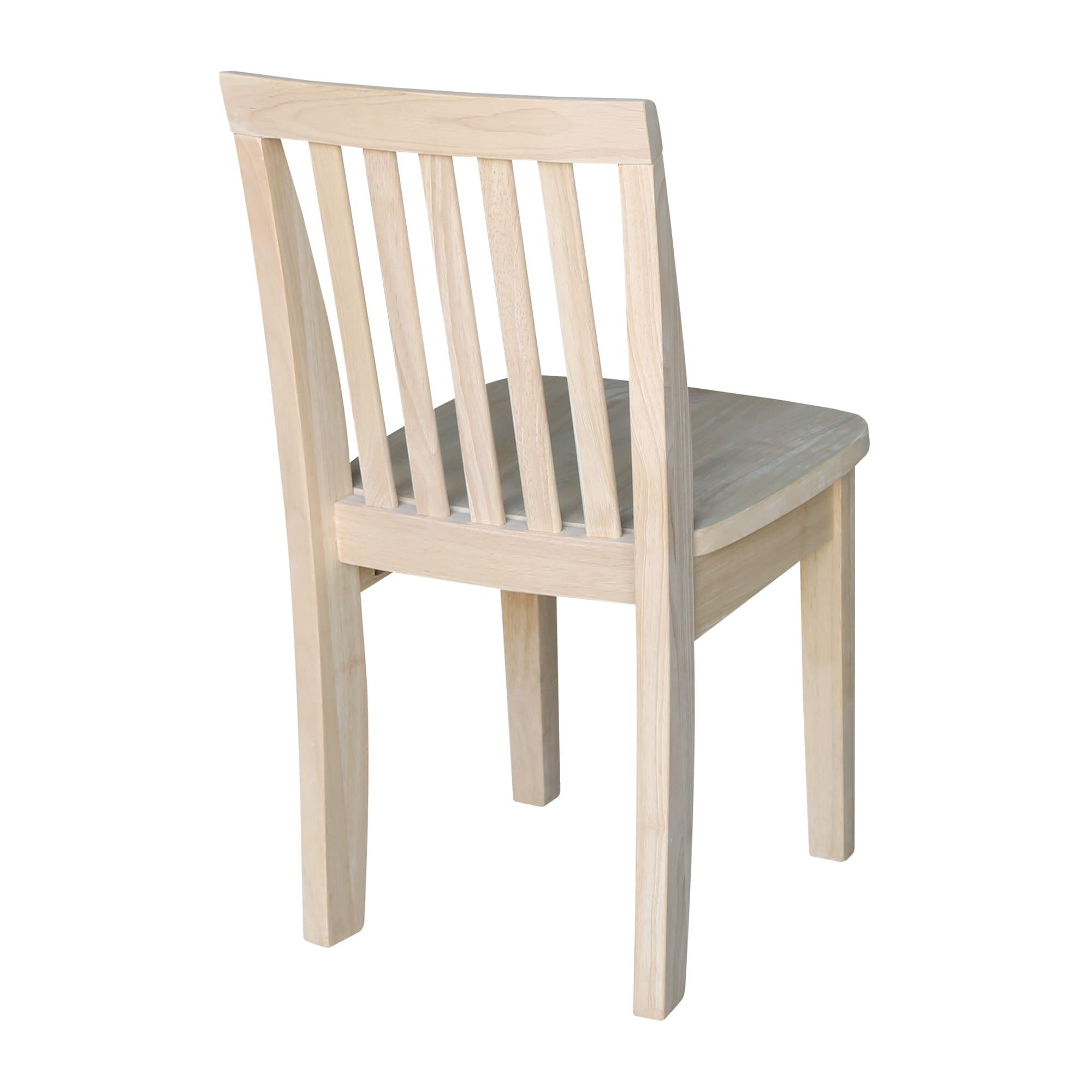 International Concepts Set of Two Mission Juvenile Chairs