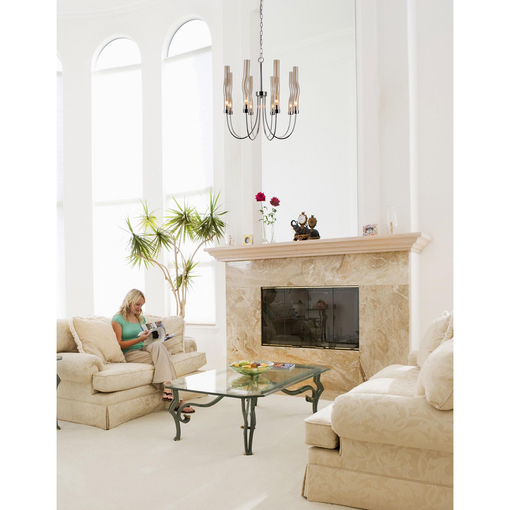 8 - Light Dimmable Classic / Traditional Chandelier