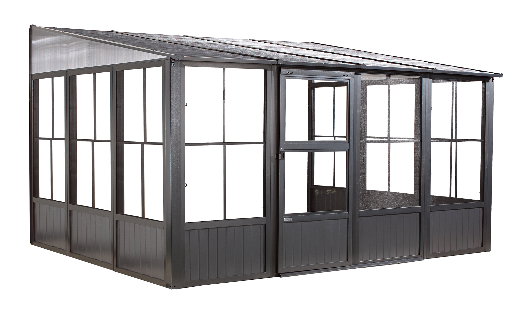 Sojag Sojag Charleston 10 ft. x 13 ft. Wall-Mounted Solarium