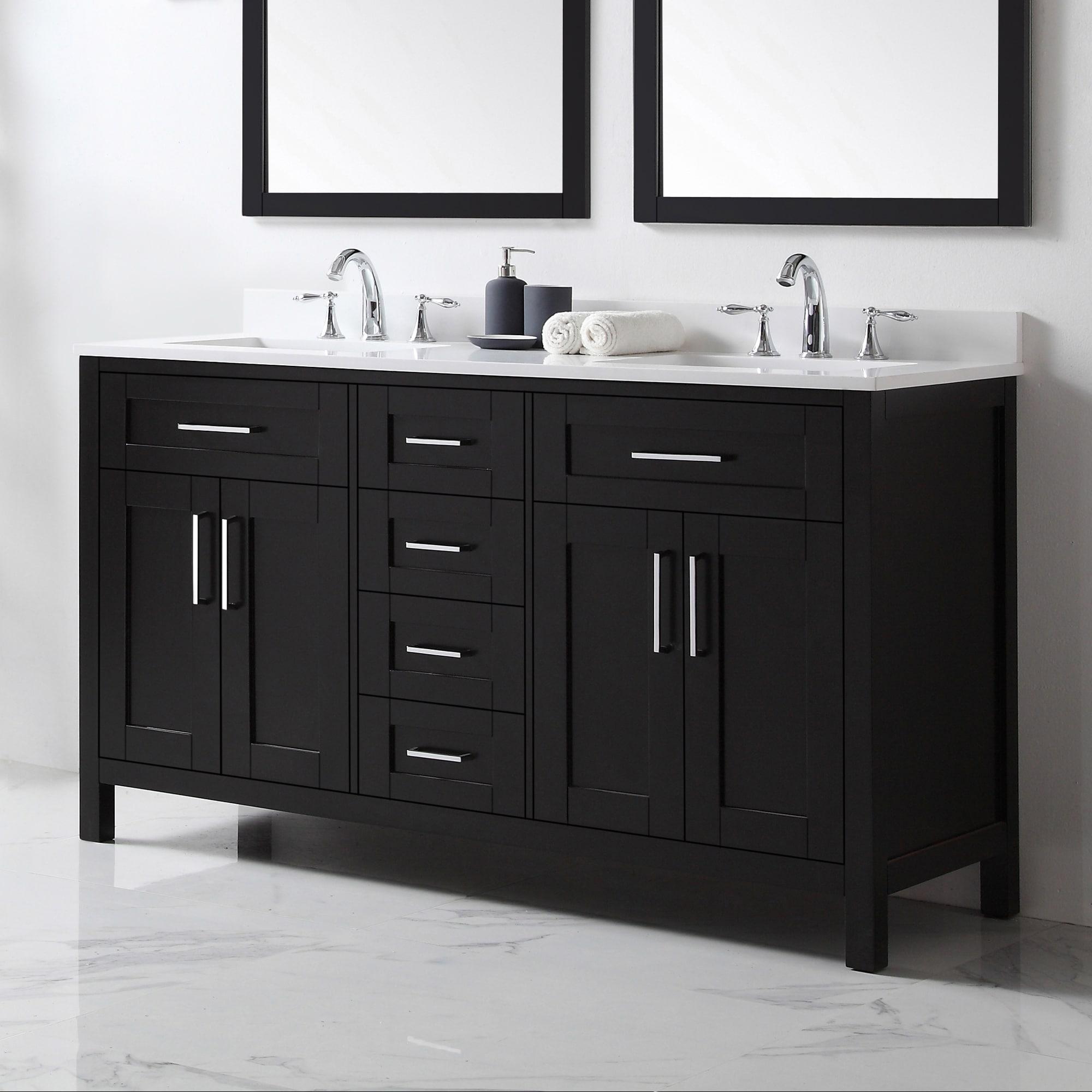 OVE Decors Tahoe 60" Double Bathroom Vanity