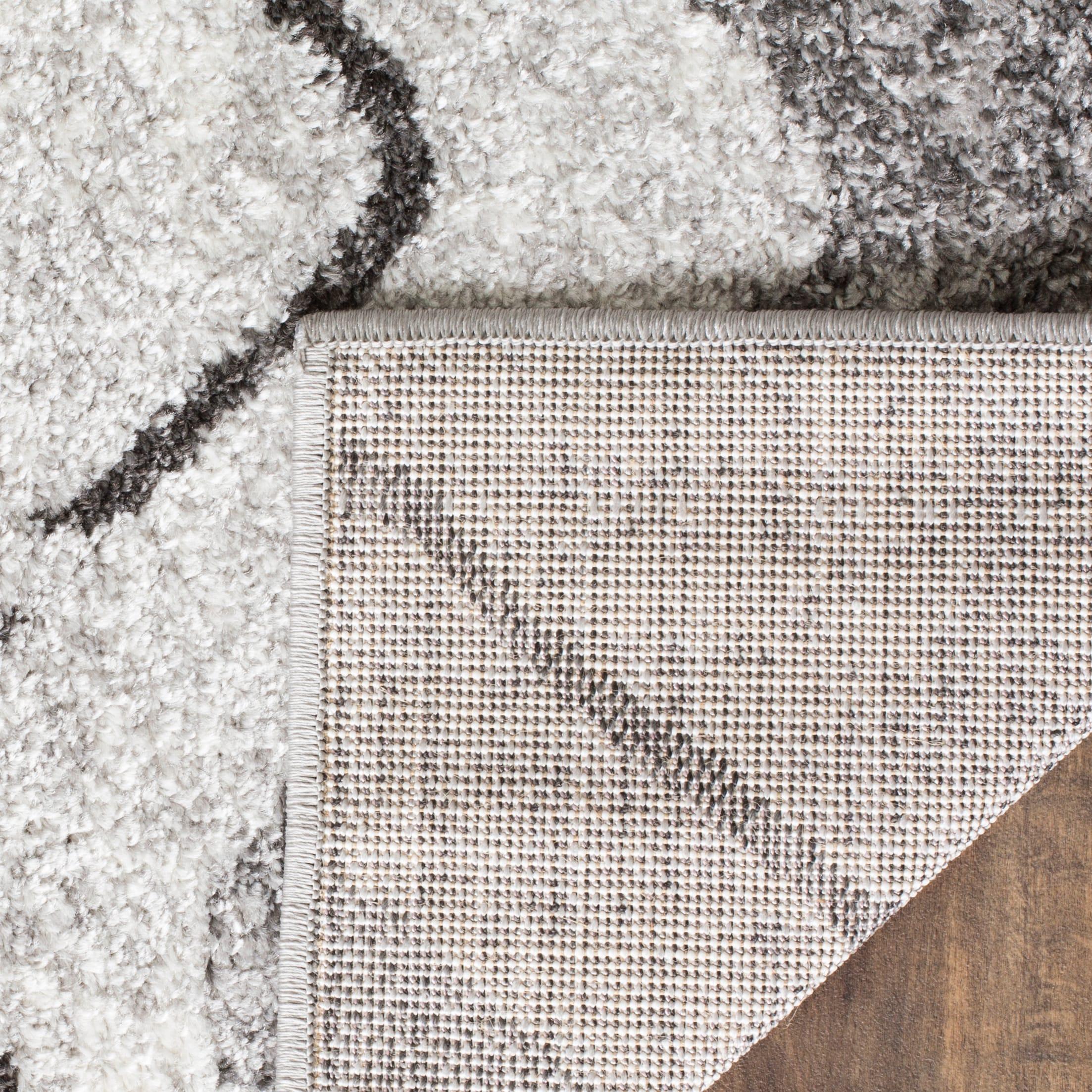 Adirondack ADR121 Power Loomed Runner Rug - Silver/Charcoal - 2'6"x6' - Safavieh.