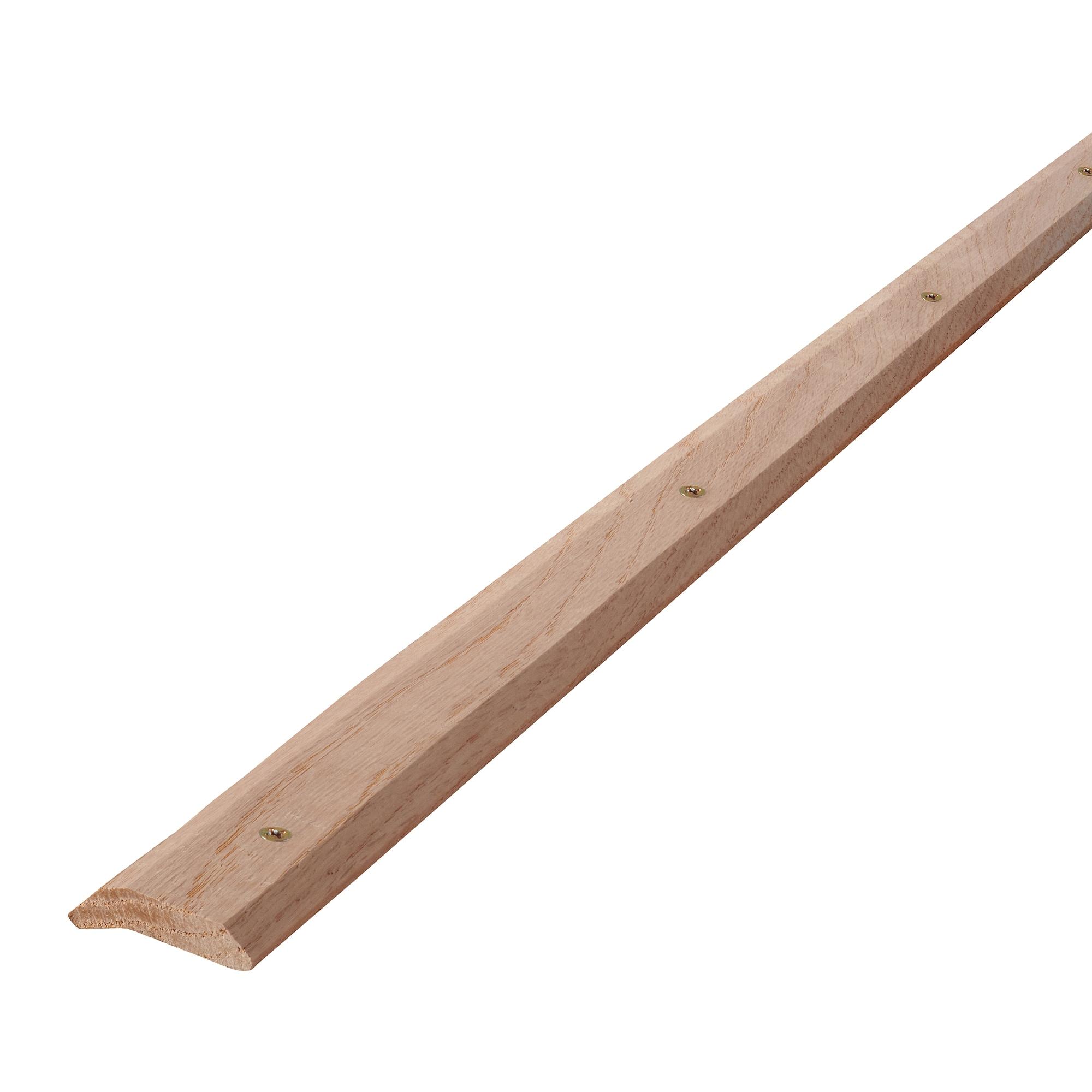 M-D Building Products 85365 1-7/16 In. X 72 In. Unfinished Hardwood Carpet Trim w/ Screws