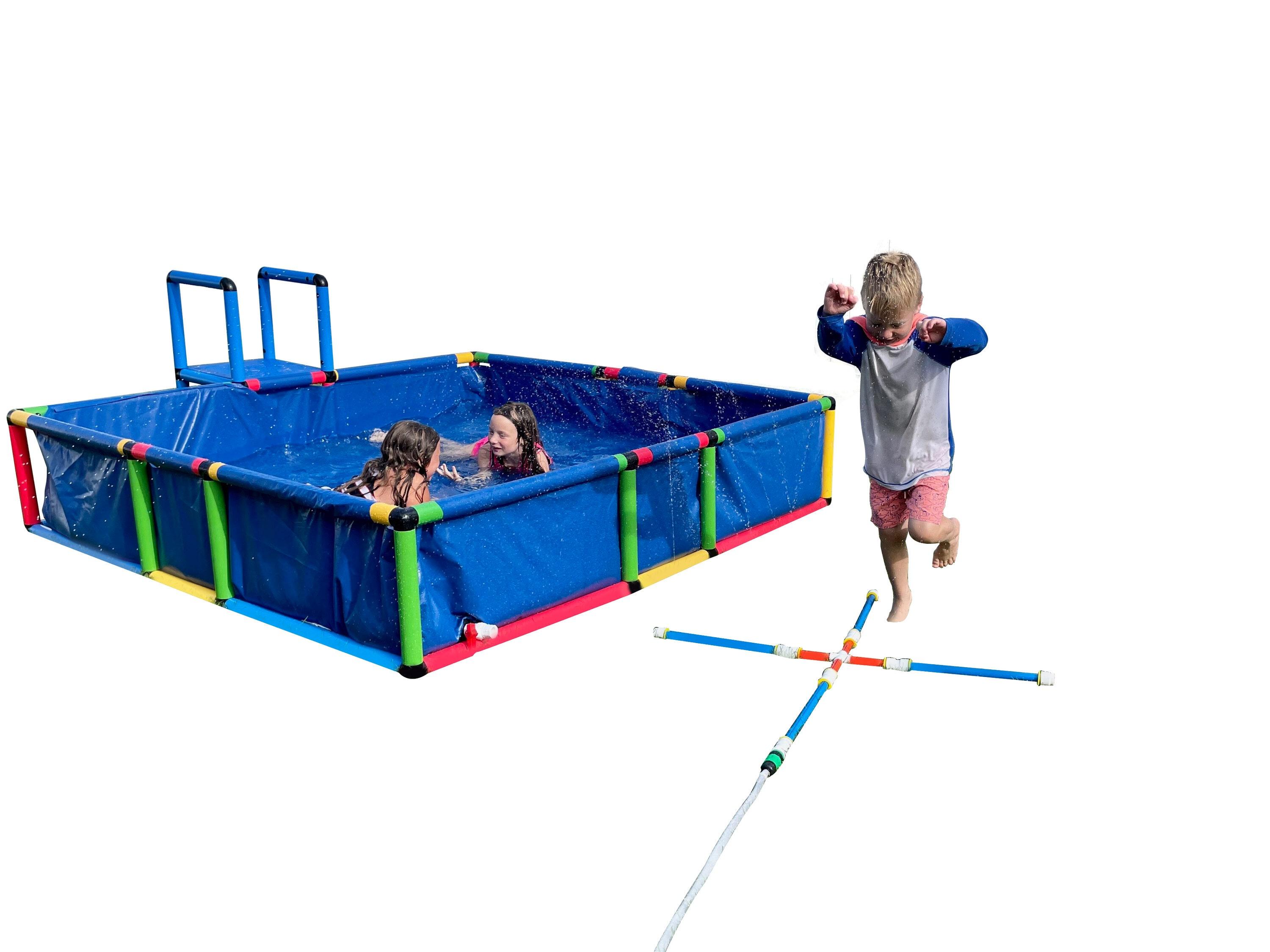 Funphix Buildable Swimming Pool/Outdoor Building Toy Pool, Ball Pit, Sandpit /Connects with Other Funphix Sets