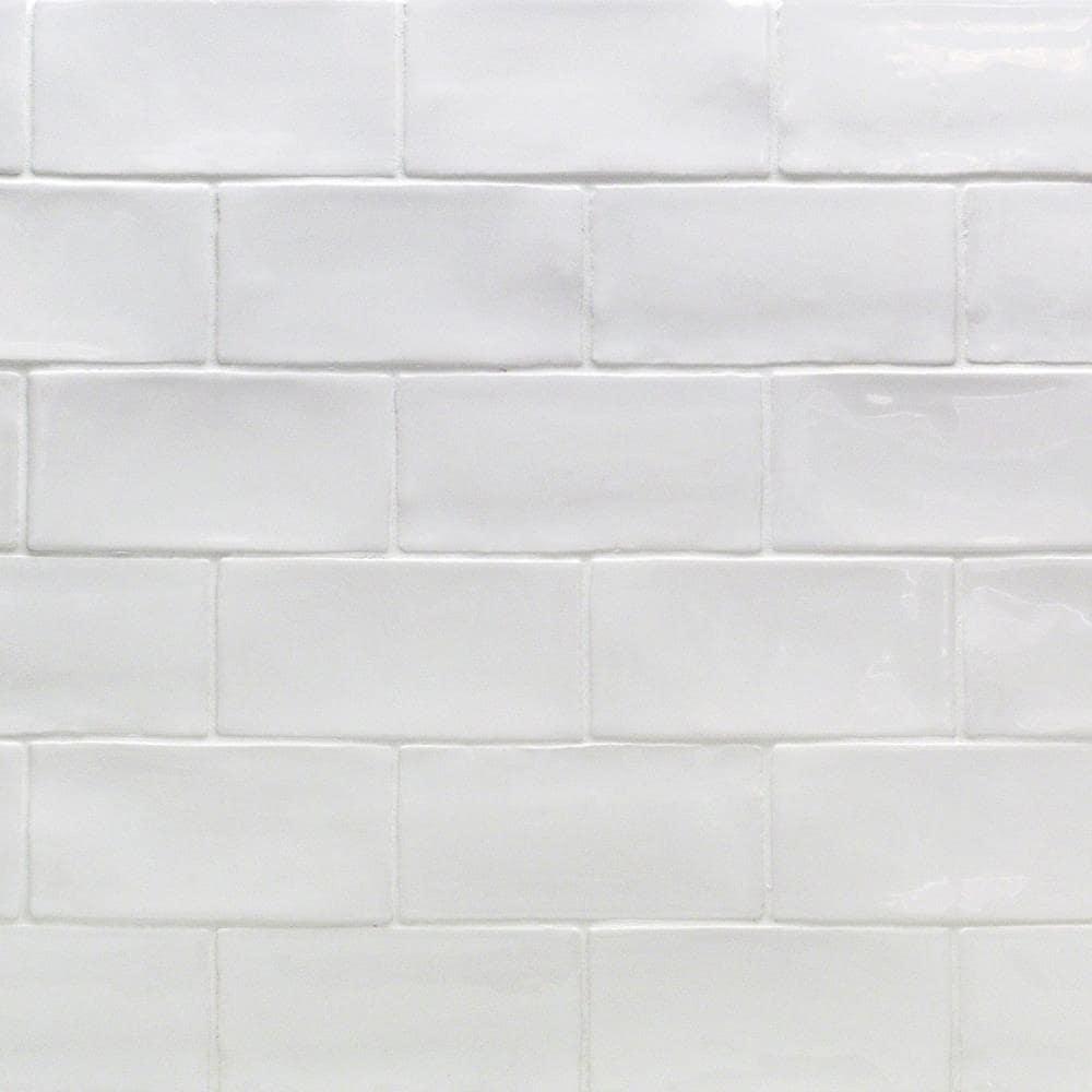 Barcelona 3" W x 6" L Polished Ceramic Subway Wall Tile (5.38 Sq. Ft. / Case)