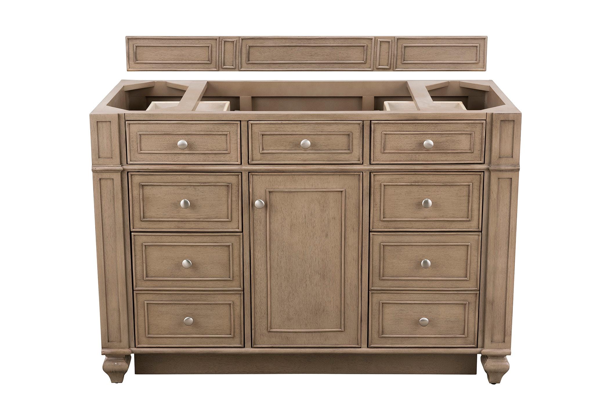 James Martin Vanities 157-V48 Bristol 48" Single Basin Hardwood Vanity Cabinet Only - Wood
