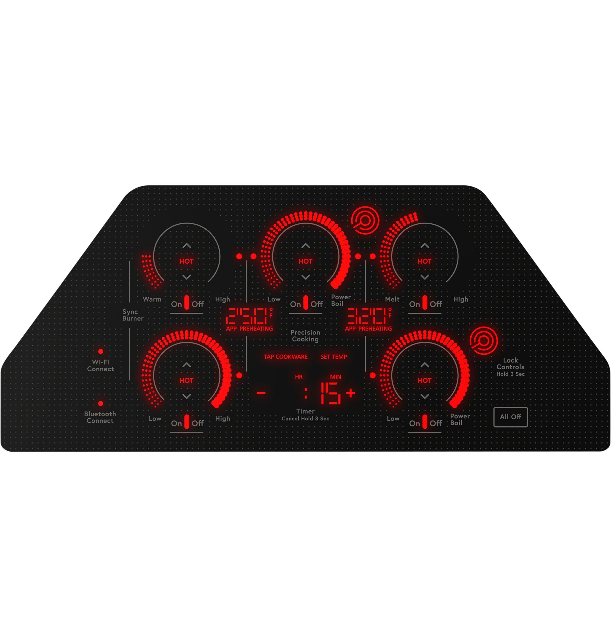 36.13" Electric Cooktop with 5 Elements