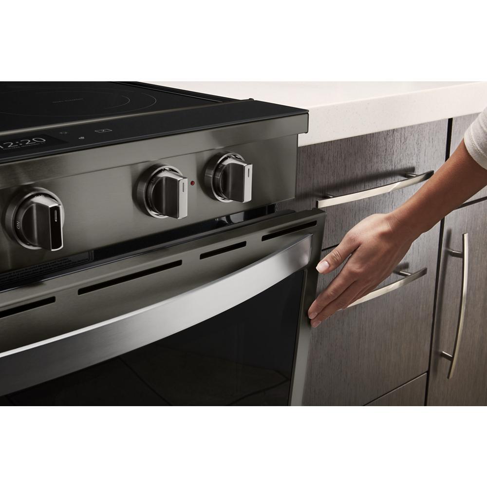 WHIRLPOOL WEE750H0HV slide in electric range