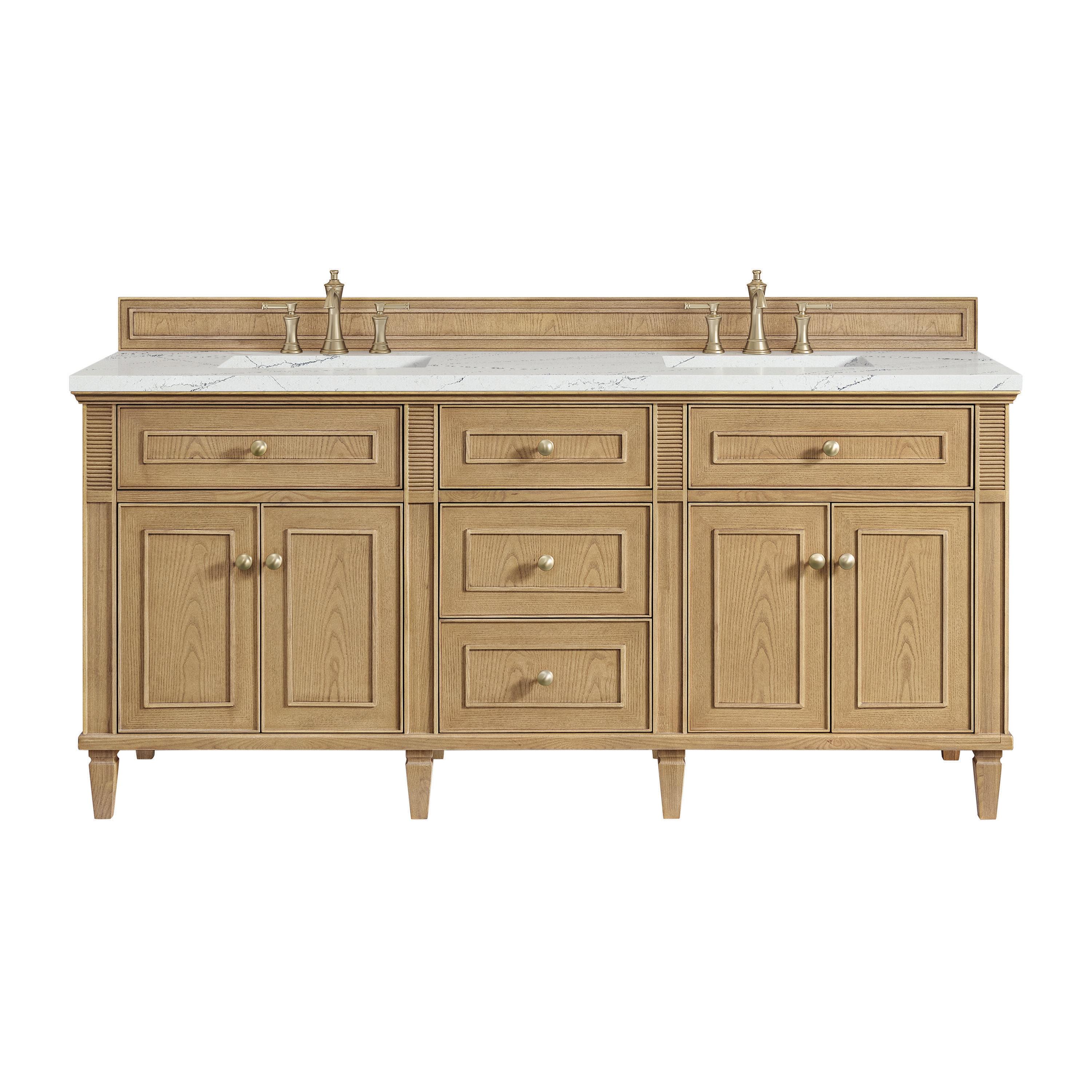 Lorelai 72" Double Bathroom Vanity Set