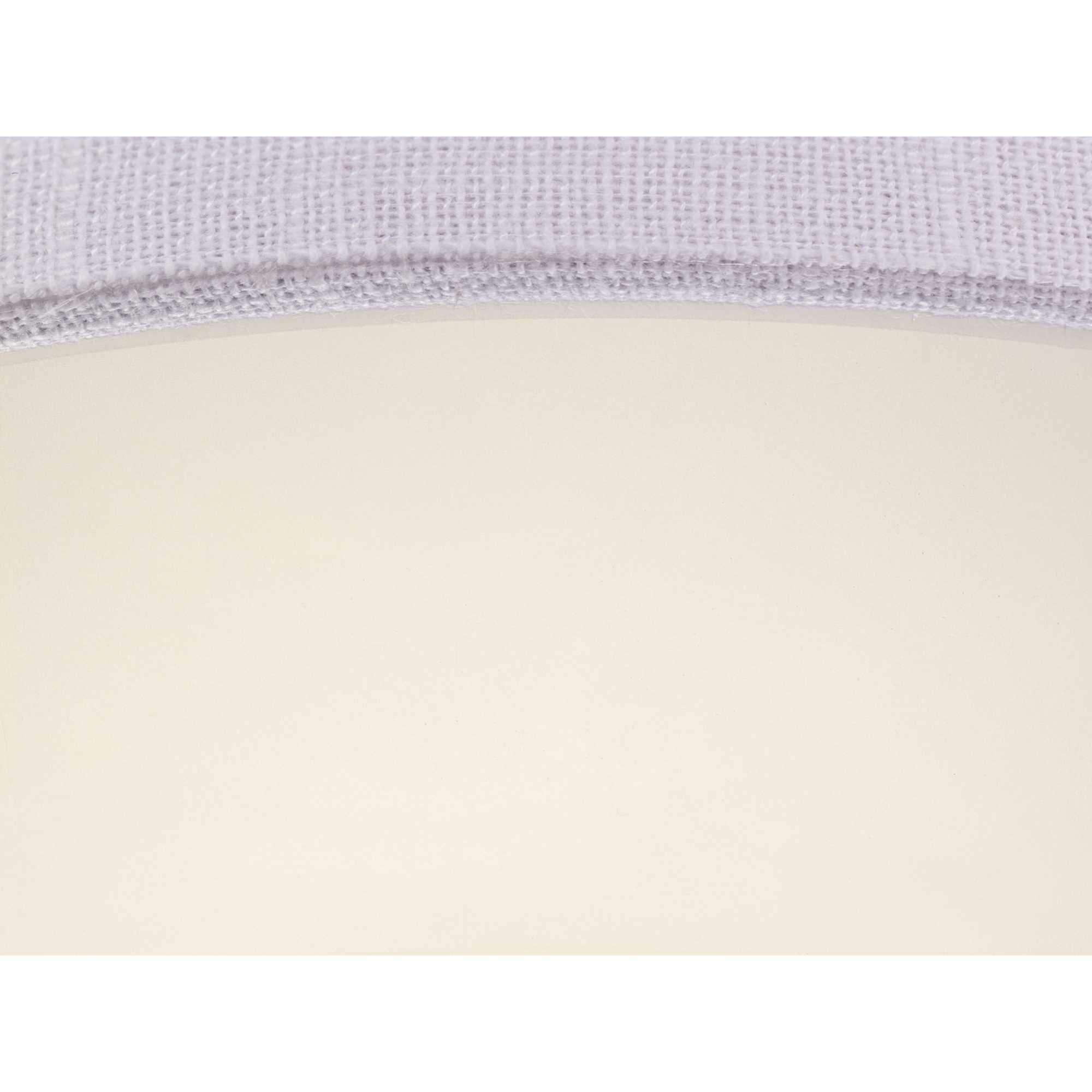 Progress Lighting Inspire Collection 2-Light Semi-Flush Fixture, Graphite Finish, Summer Linen Shade