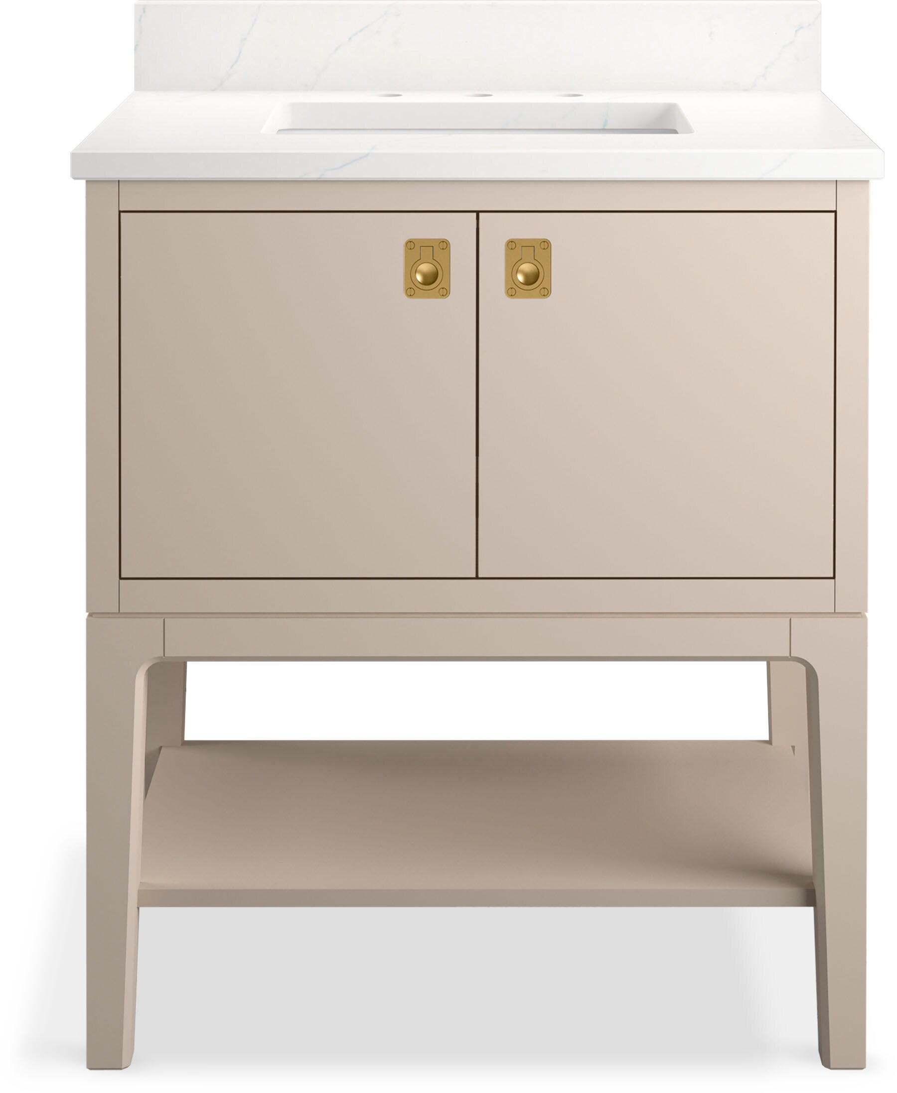 Seagrove By Studio McGee 30 in. Bathroom Vanity Cabinet With Sink And Quartz Top