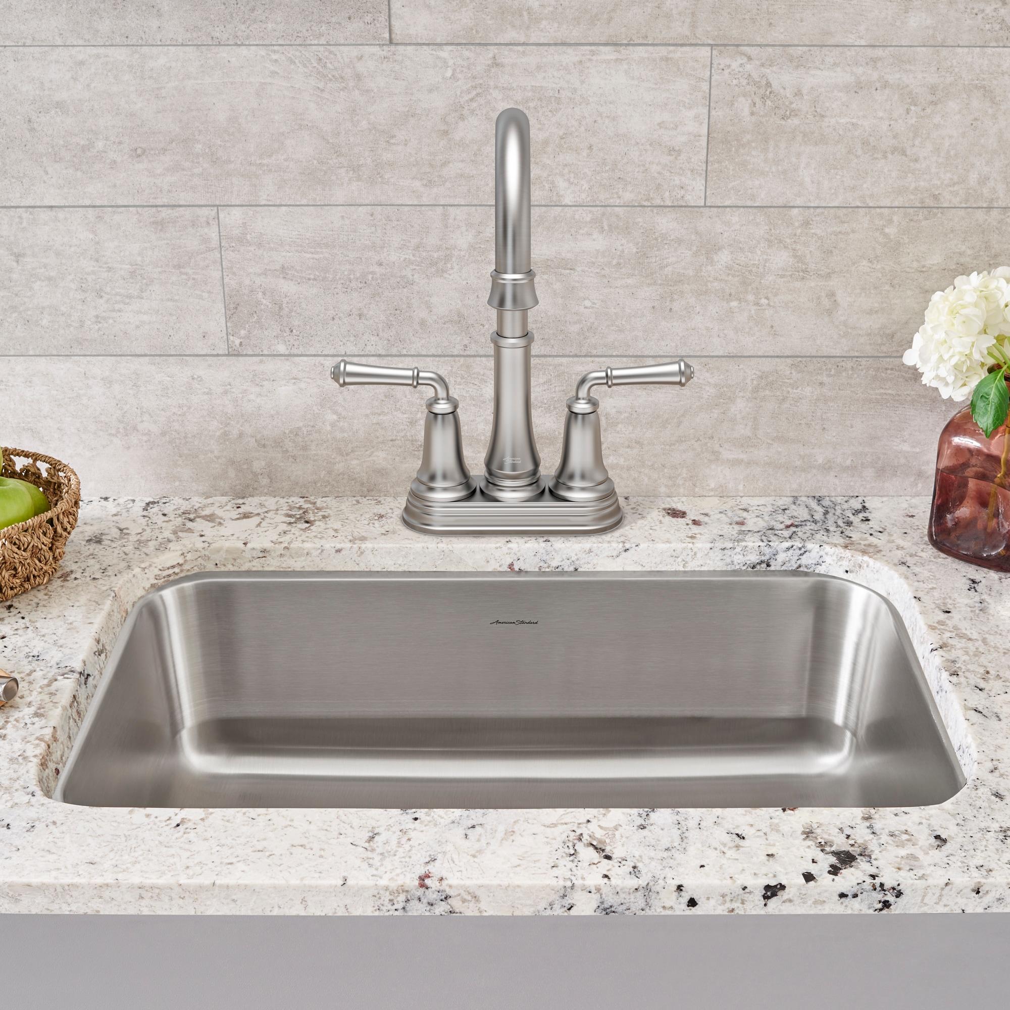 Portsmouth 23.38'' L Undermount Single Bowl Stainless Steel Kitchen Sink