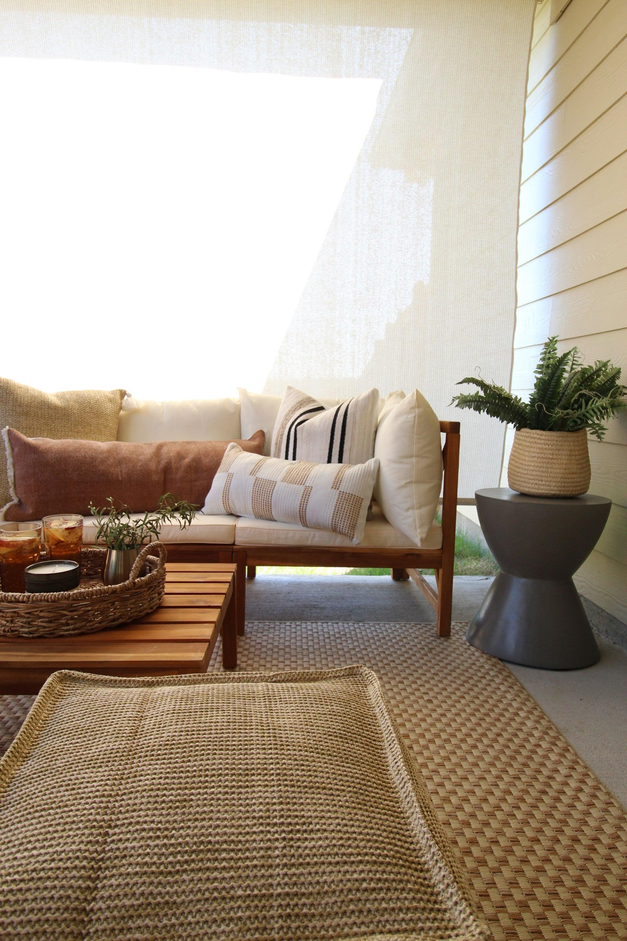 Lynwood Sectional - Indoor/Outdoor - PAT6713 - Natural/Beige - Safavieh