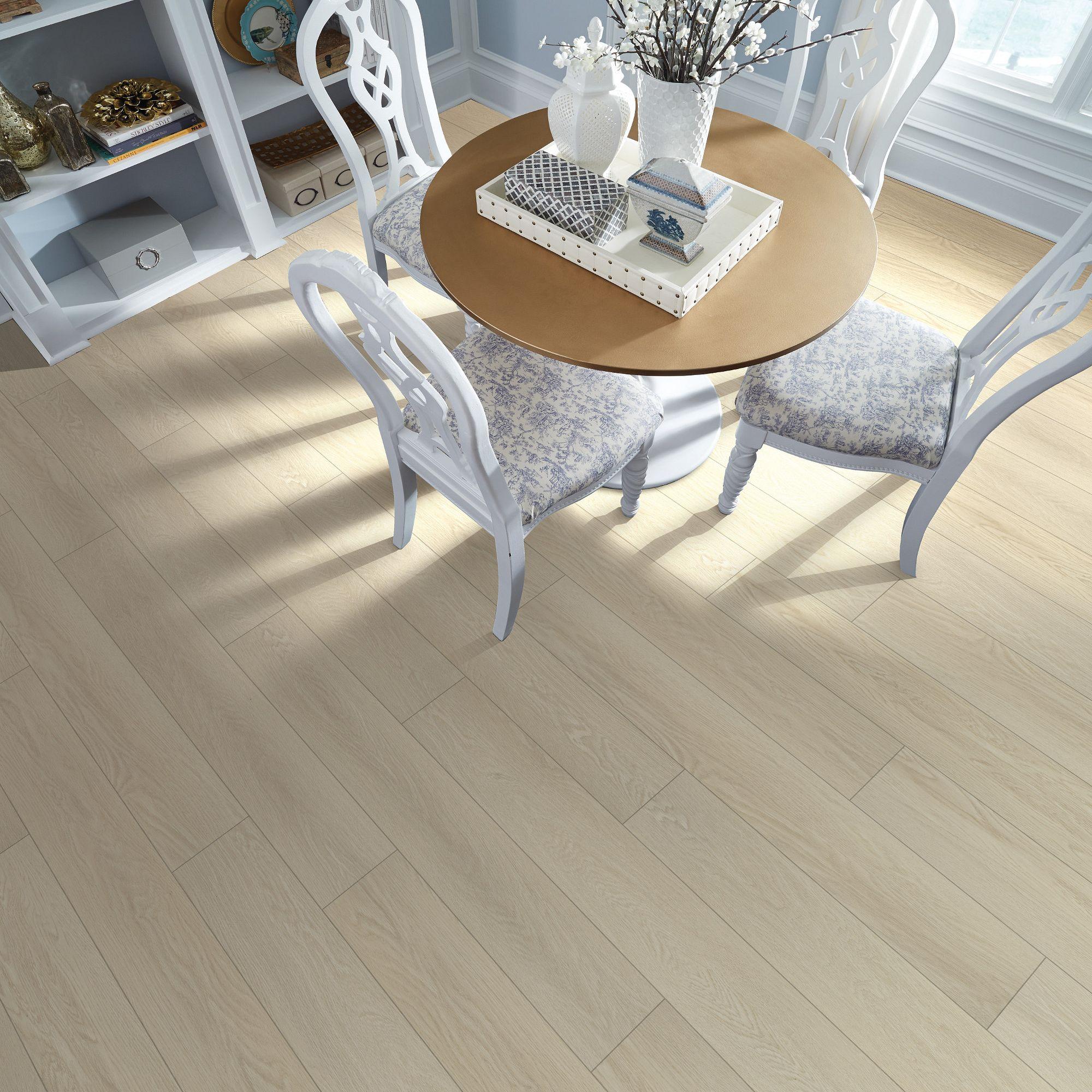 Shaw 2045V Distinction Plus 12Mil 7" Wide Smooth Luxury Vinyl Plank Flooring - Wheat Oak