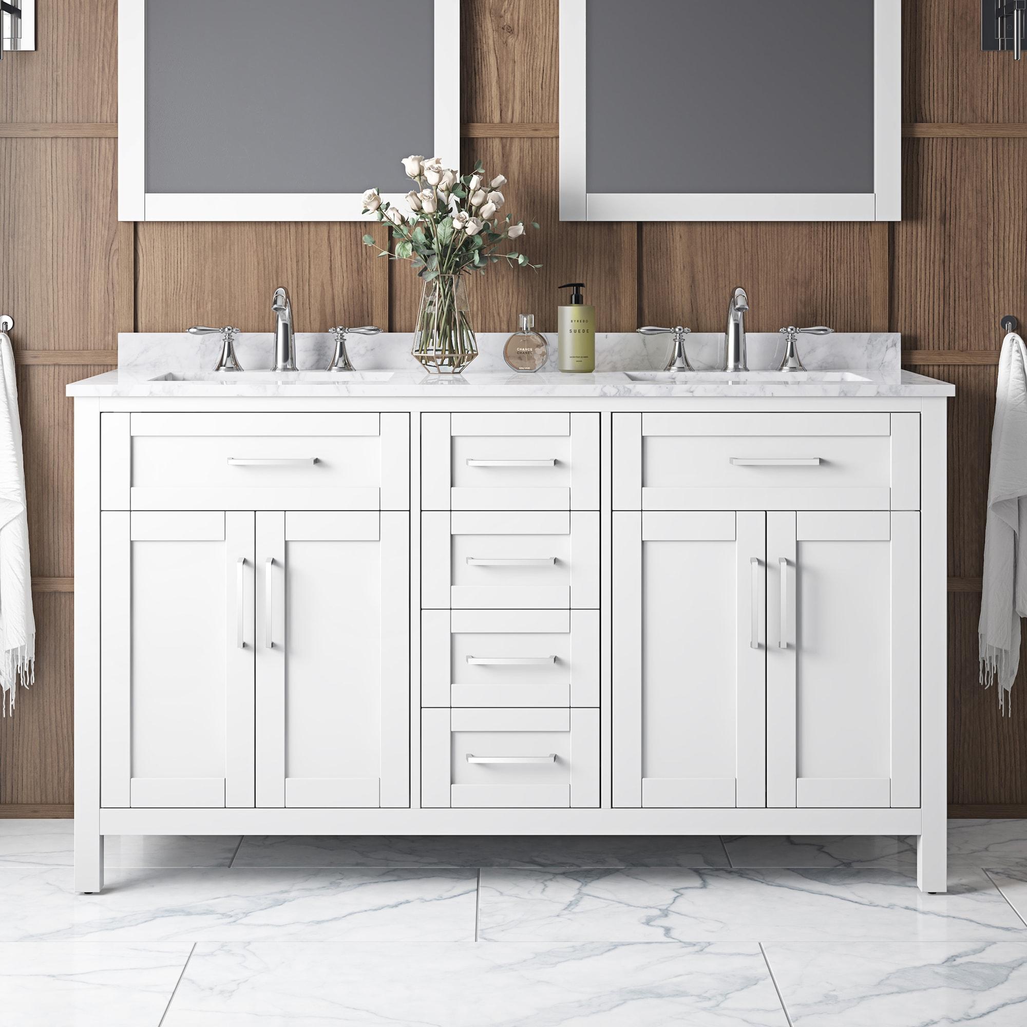 OVE Decors Tahoe 60" Double Bathroom Vanity