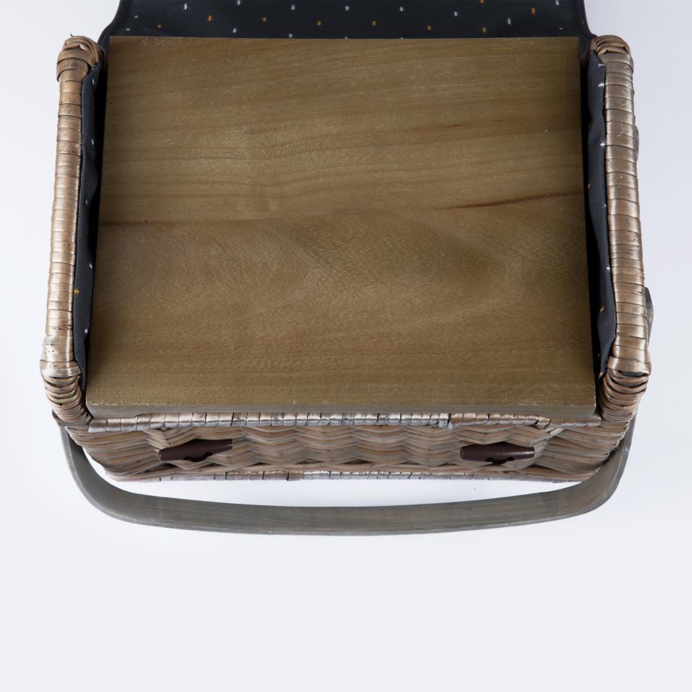 Picnic Time Kabrio Wine & Cheese Picnic Basket with Picnic Set 2