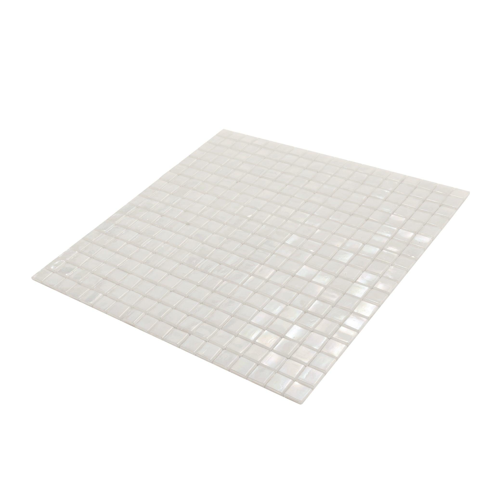 Skosh 0.6" x 0.6" Glass Grid Mosaic Wall & Floor Tile