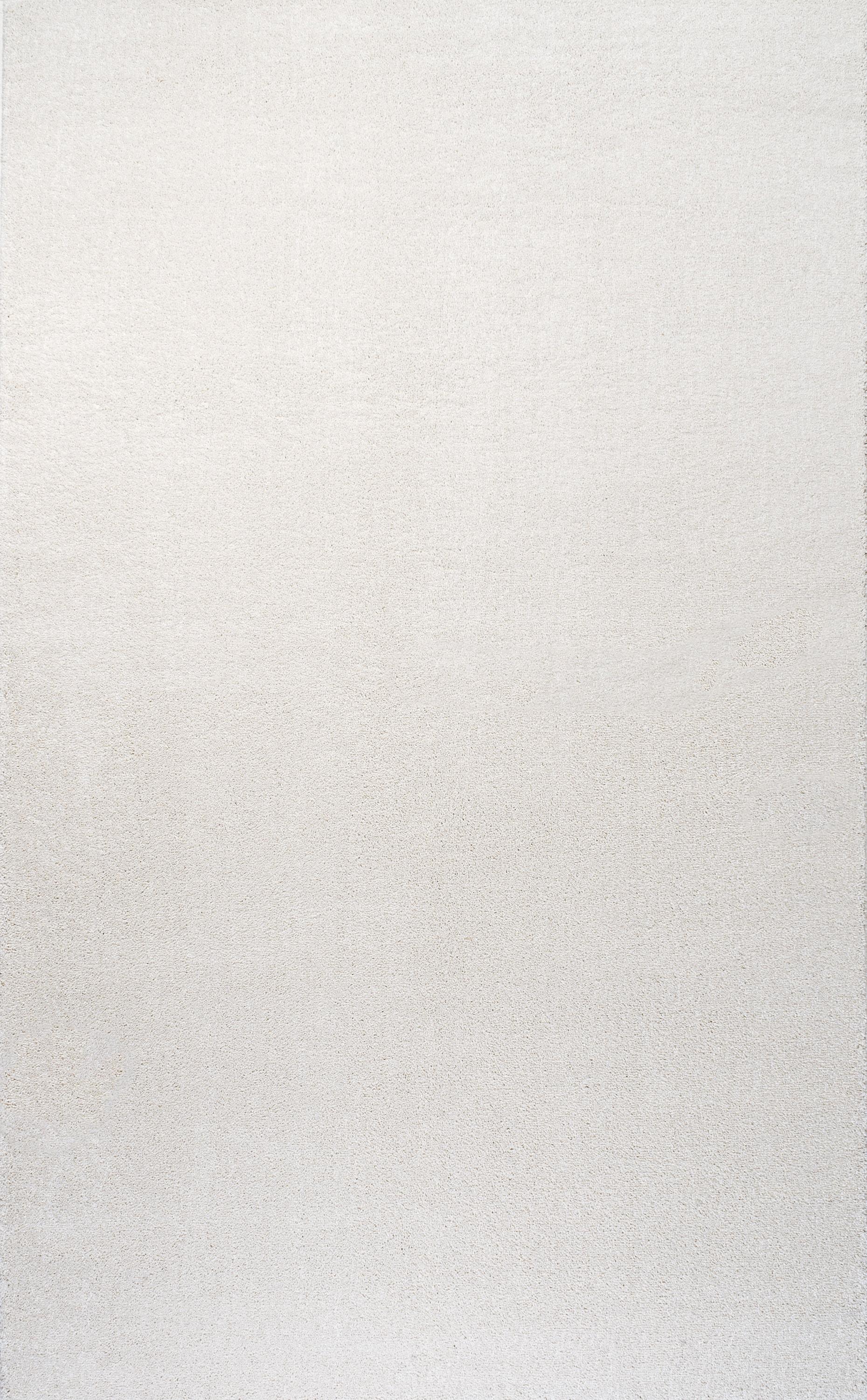 9'x12' Haze Solid Low-Pile, Cream - JONATHAN Y