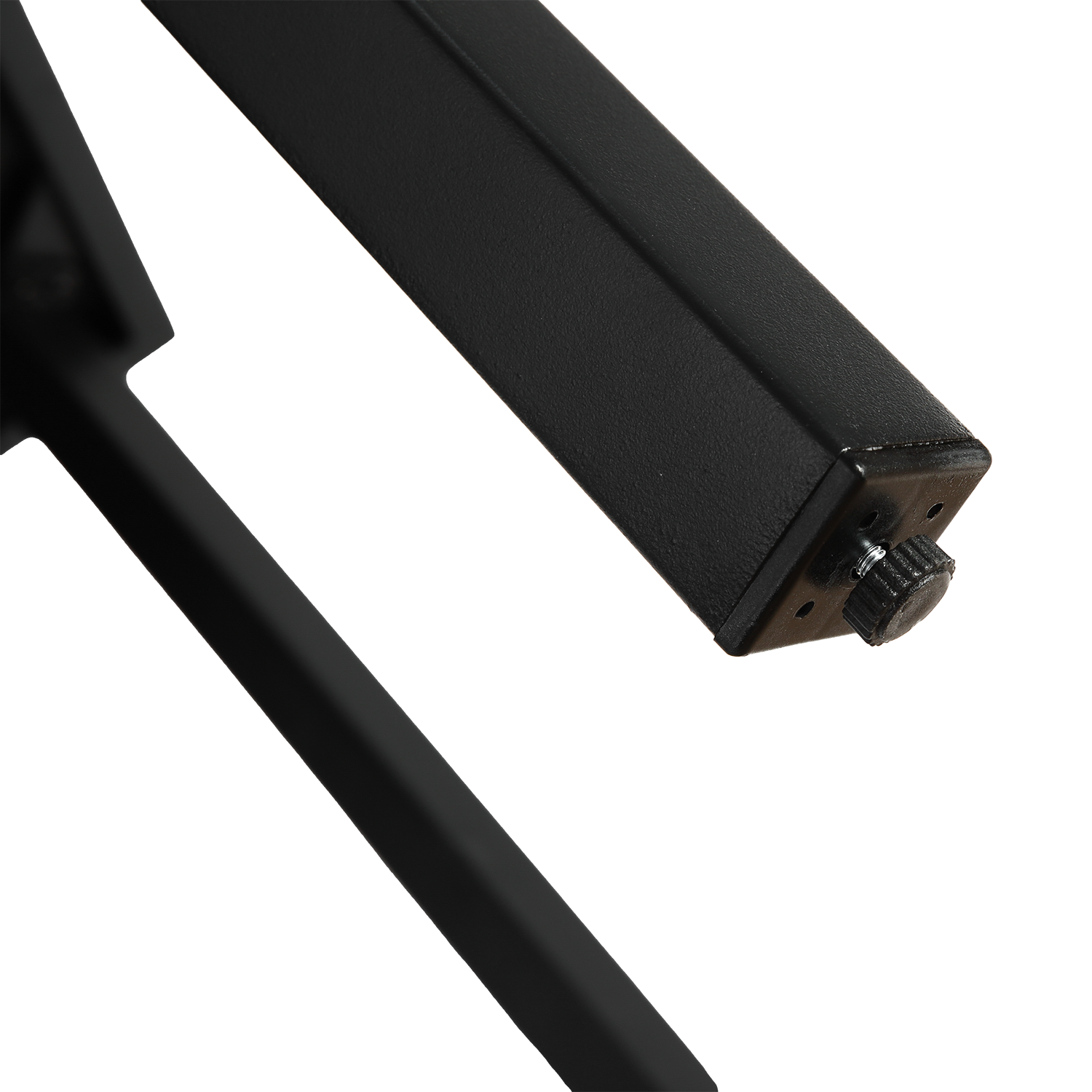 howcoolmall 5 Piece Patio Dining Set for 4, 4 Chairs with Cushions and 1 Square Table with 1.75” Umbrella Hole Outdoor Furniture Set, Black and Brown