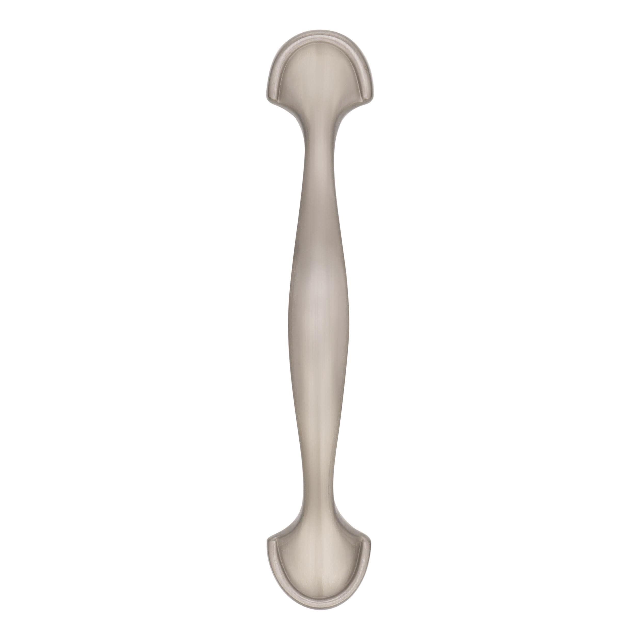 Satin Nickel 3-Inch Traditional Cabinet Pull with Mounting Hardware