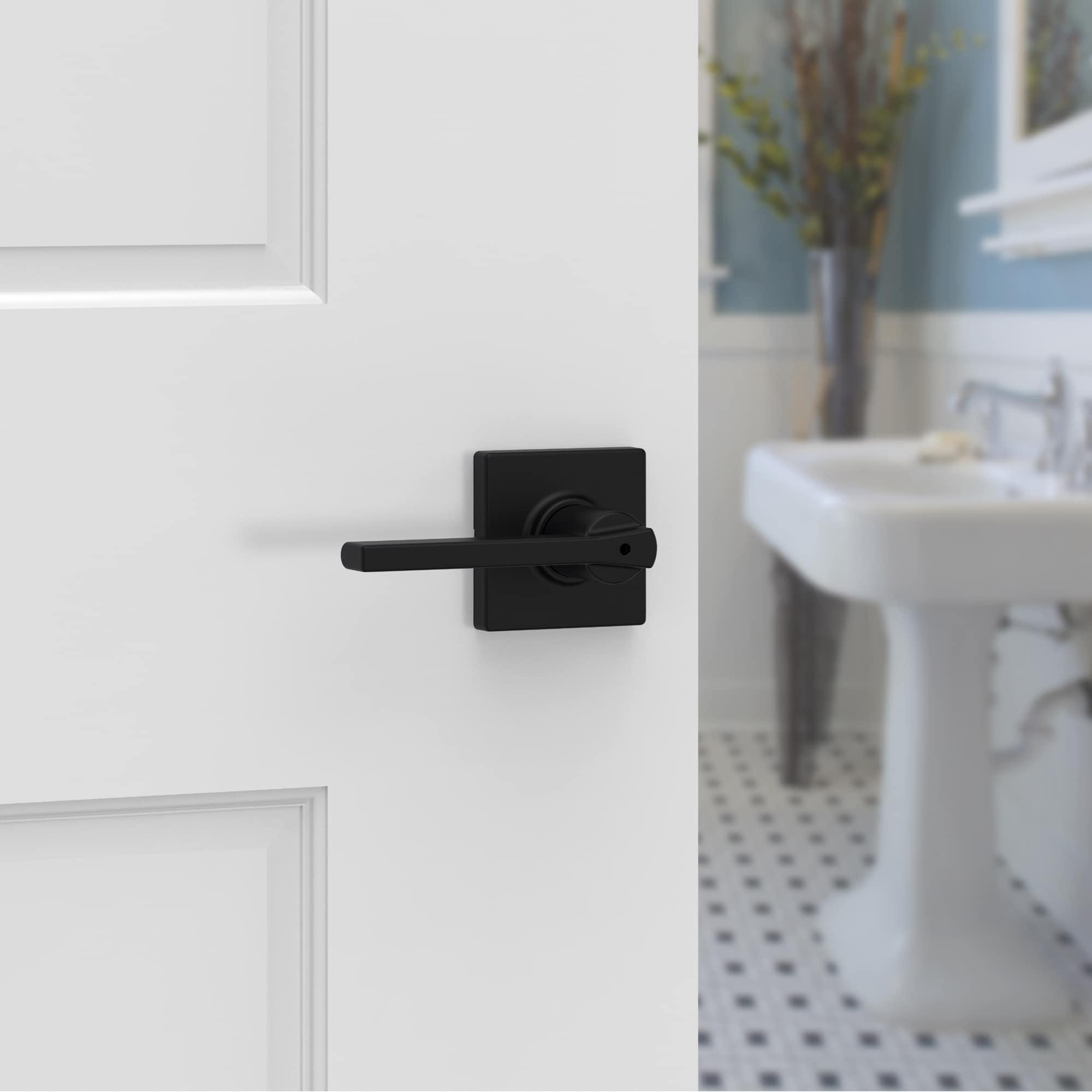 Casey Privacy Lever with Square Rose