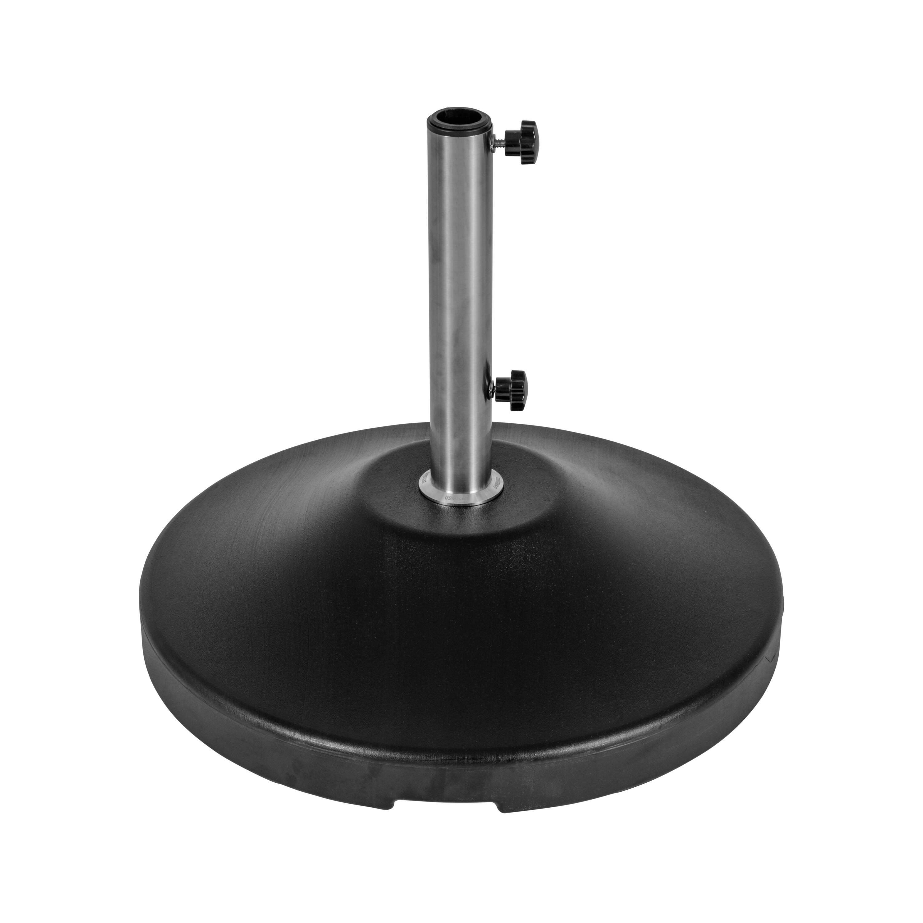 Fillable 120lb Capacity Free Standing Patio Umbrella Base