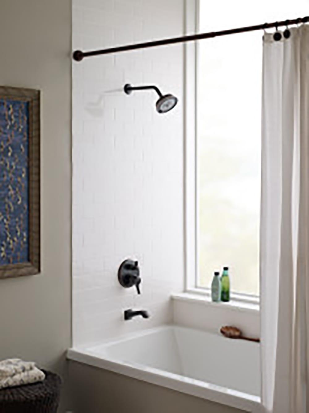 Ecostat C Thermostatic Volume Control and Diverter Faucet Trim with Lever Handle