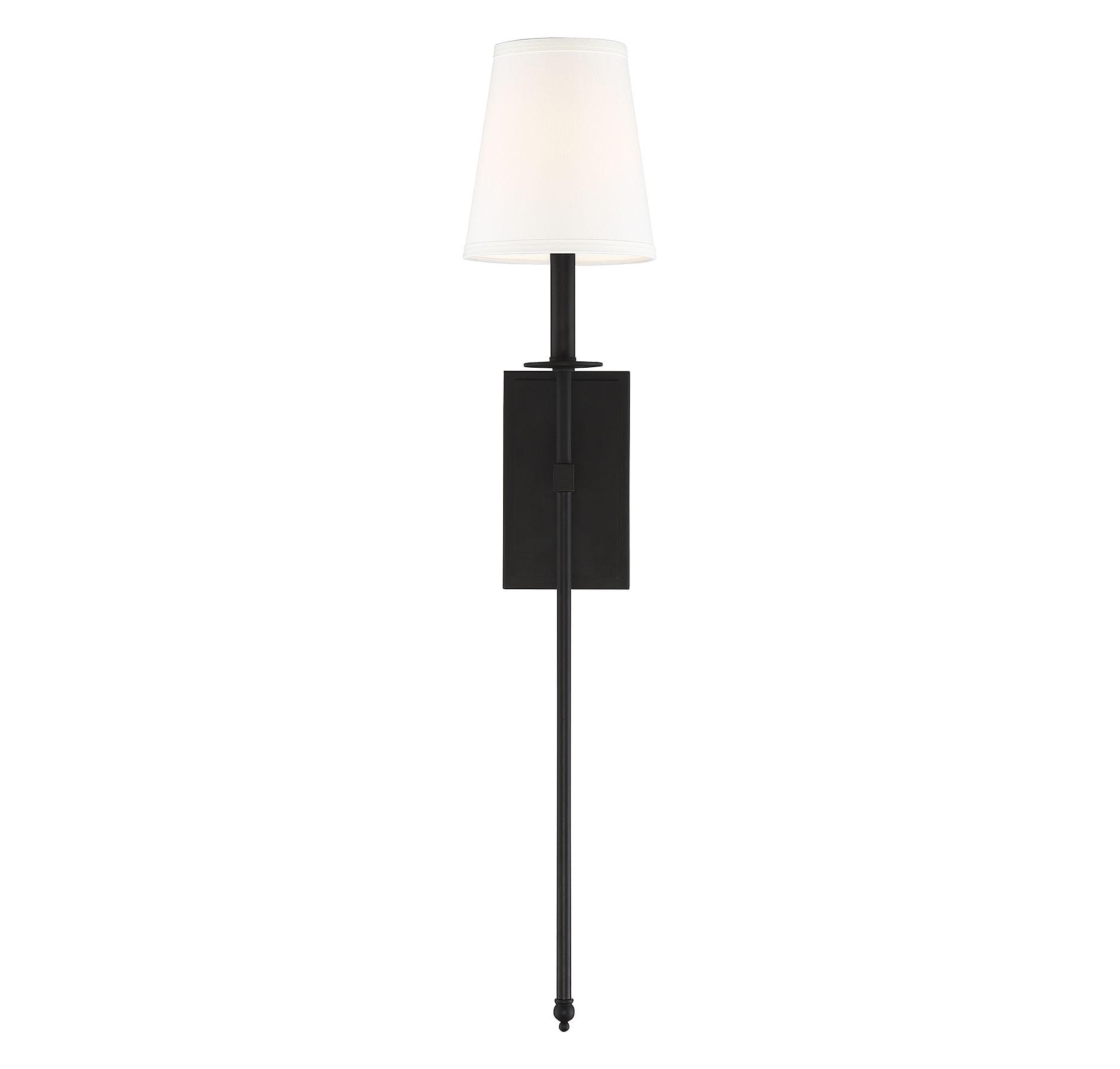 Savoy House Monroe 1 - Light Wall Light in  Matte Black