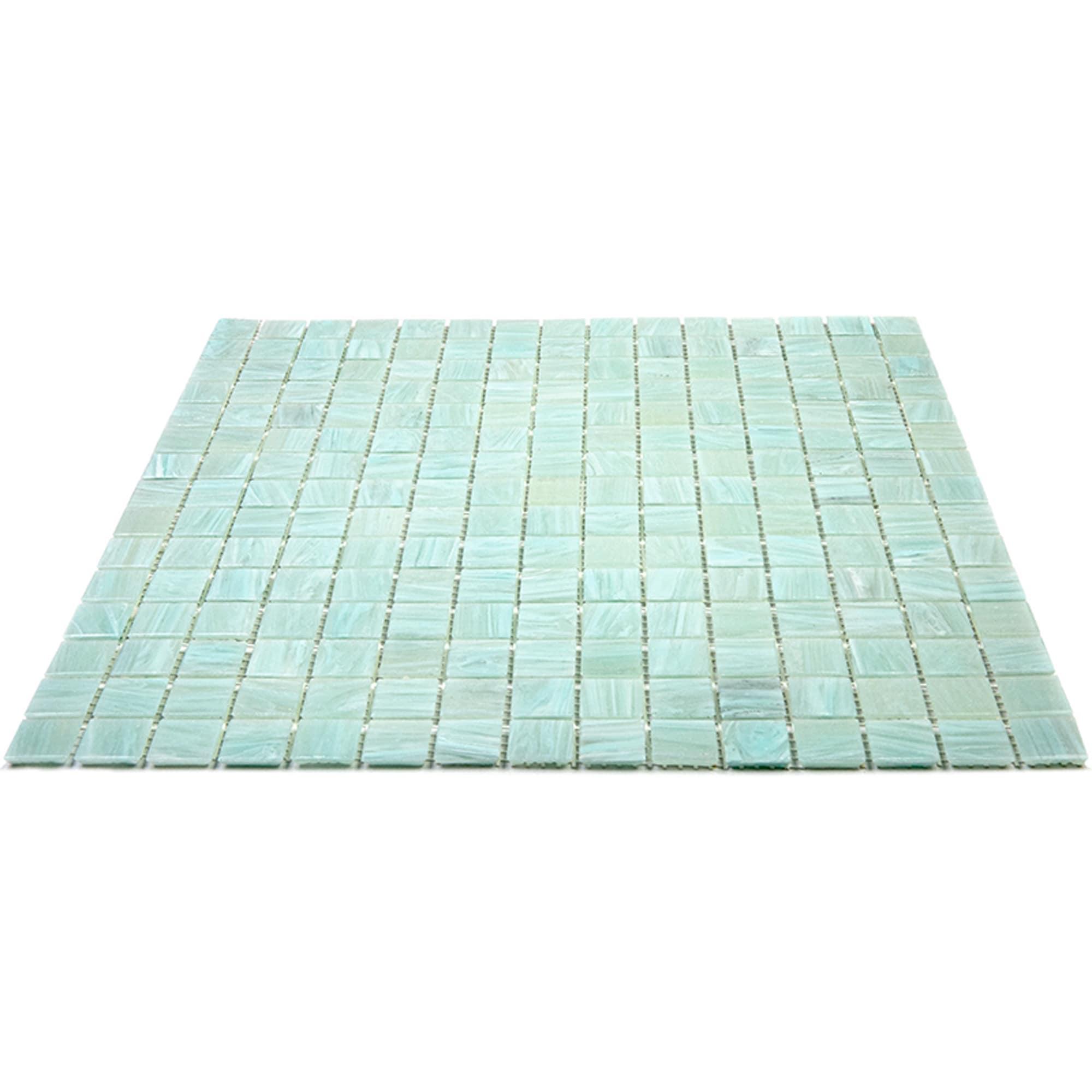 Celestial 0.8" x 0.8" Glass Grid Mosaic Wall & Floor Tile