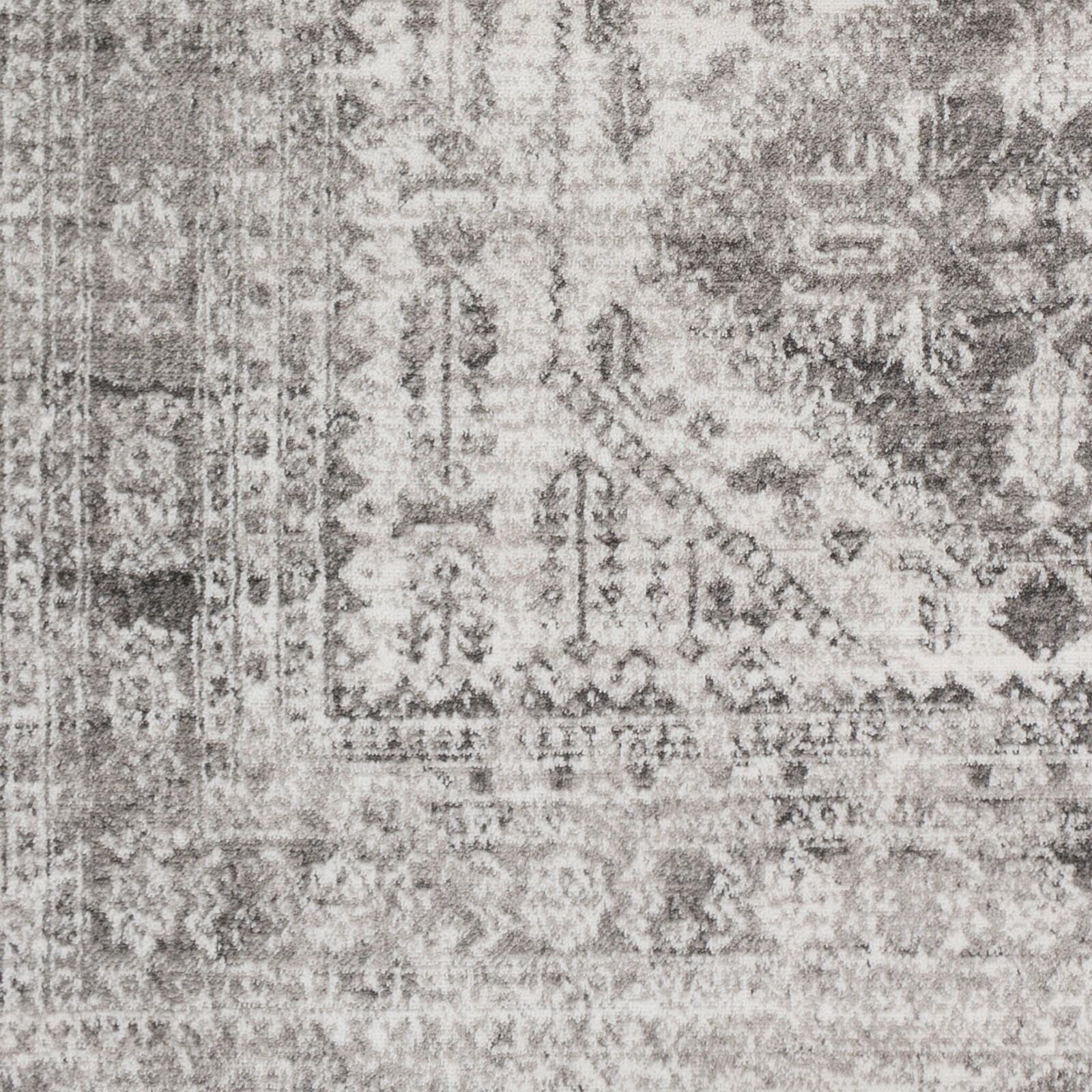 Livabliss Desta Vintage Oriental Area Rug,7'10" x 10'2",Charcoal