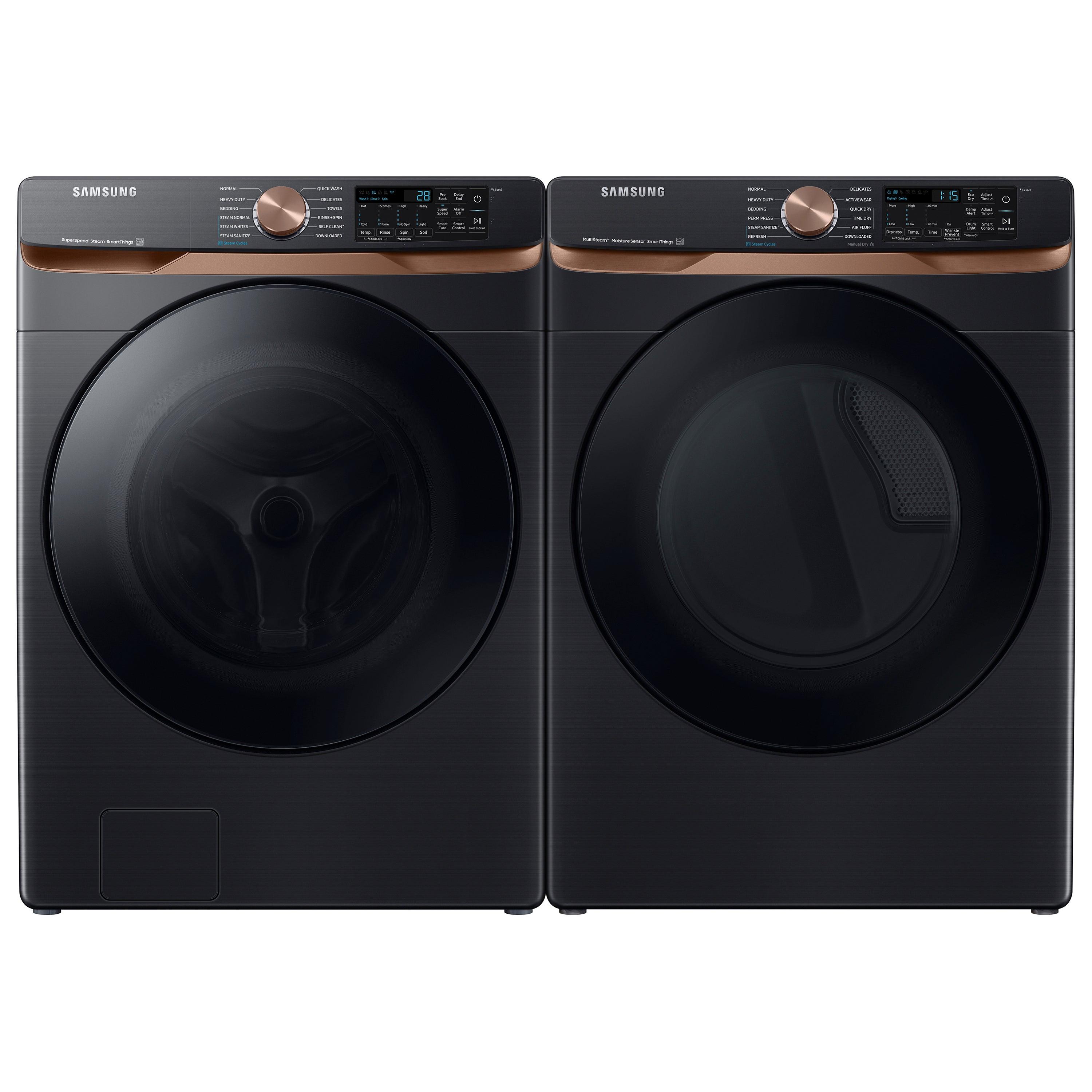 Samsung 5.0 cu. ft. Extra Large Capacity Smart Front Load Washer with Super Speed Wash and Steam