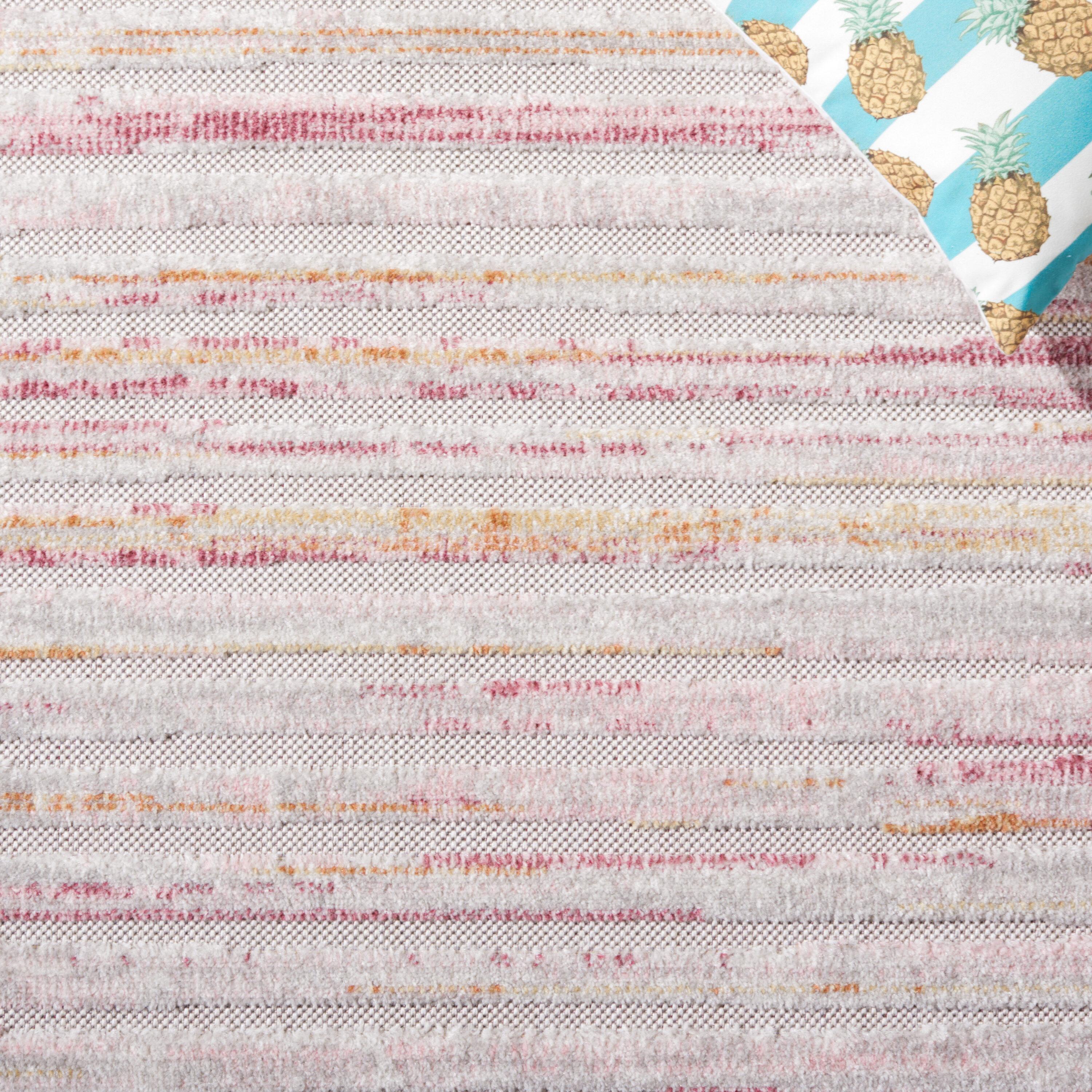 SAFAVIEH Cabana Alayna Indoor/Outdoor Area Rug, Rust/Ivory, 9' x 12'