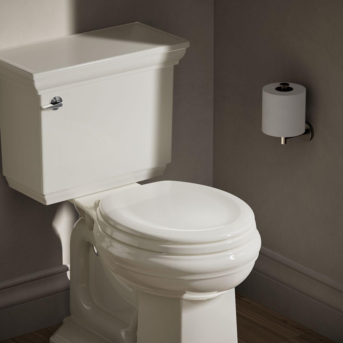 Stonewood Quiet-Close Compression-Molded Wood Toilet Seat