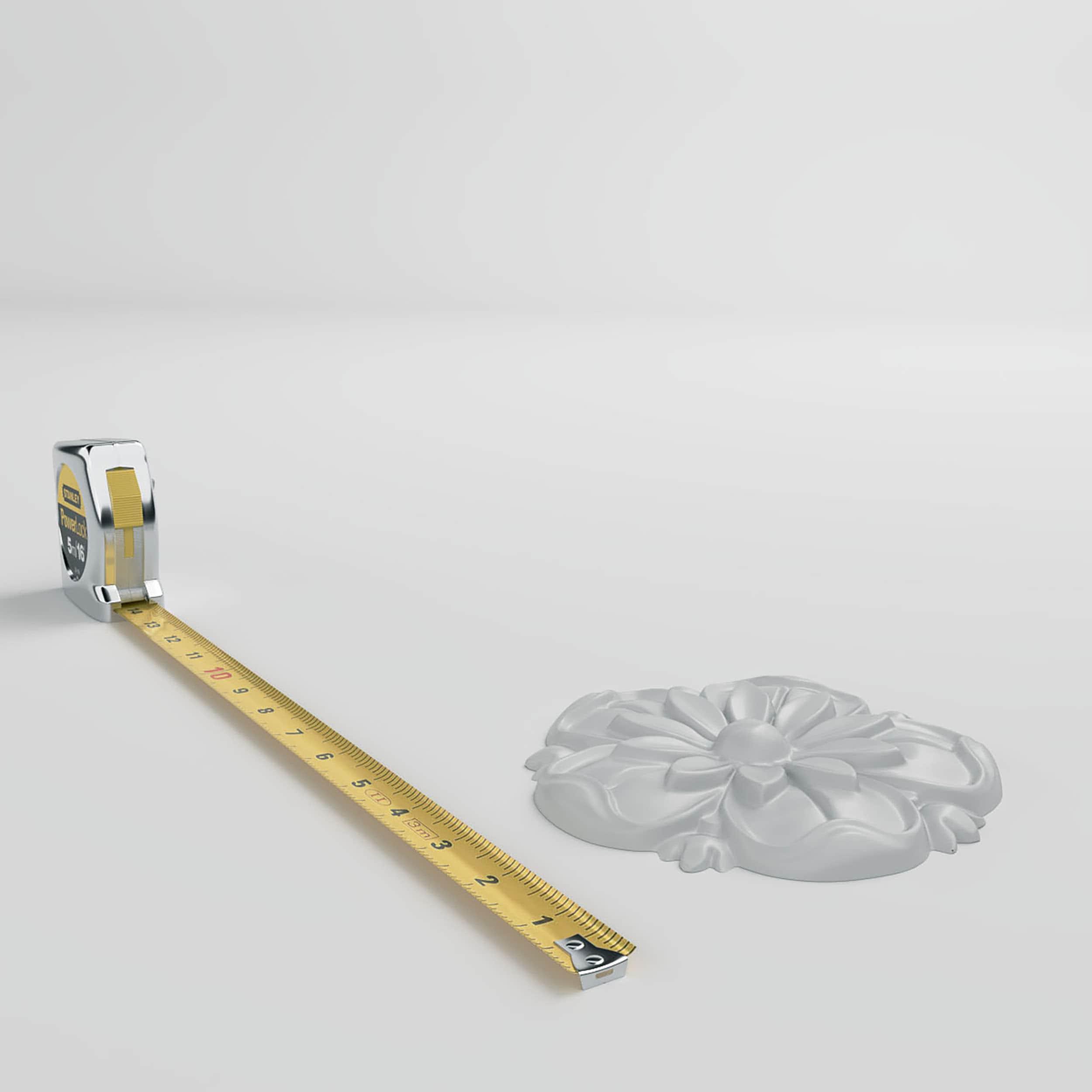Ekena Millwork  5.87 In. OD X .87 In. P Architectural Lyre Rosette
